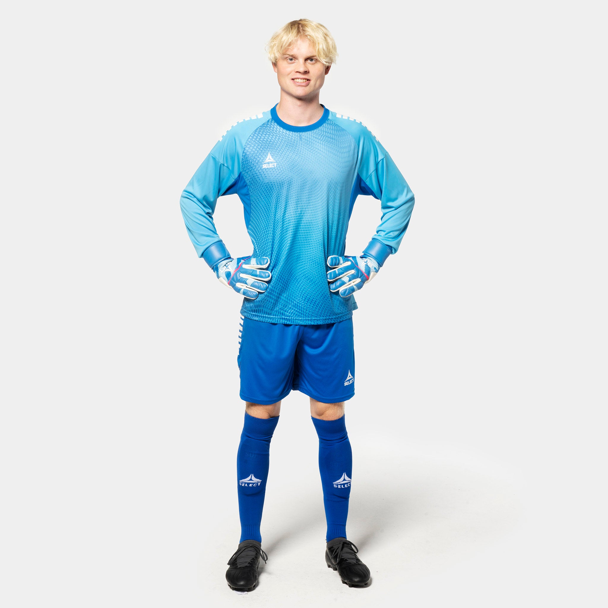 Spain Målmandstrøje #farve_ #farve_blå/hvid #farve_blå/hvid