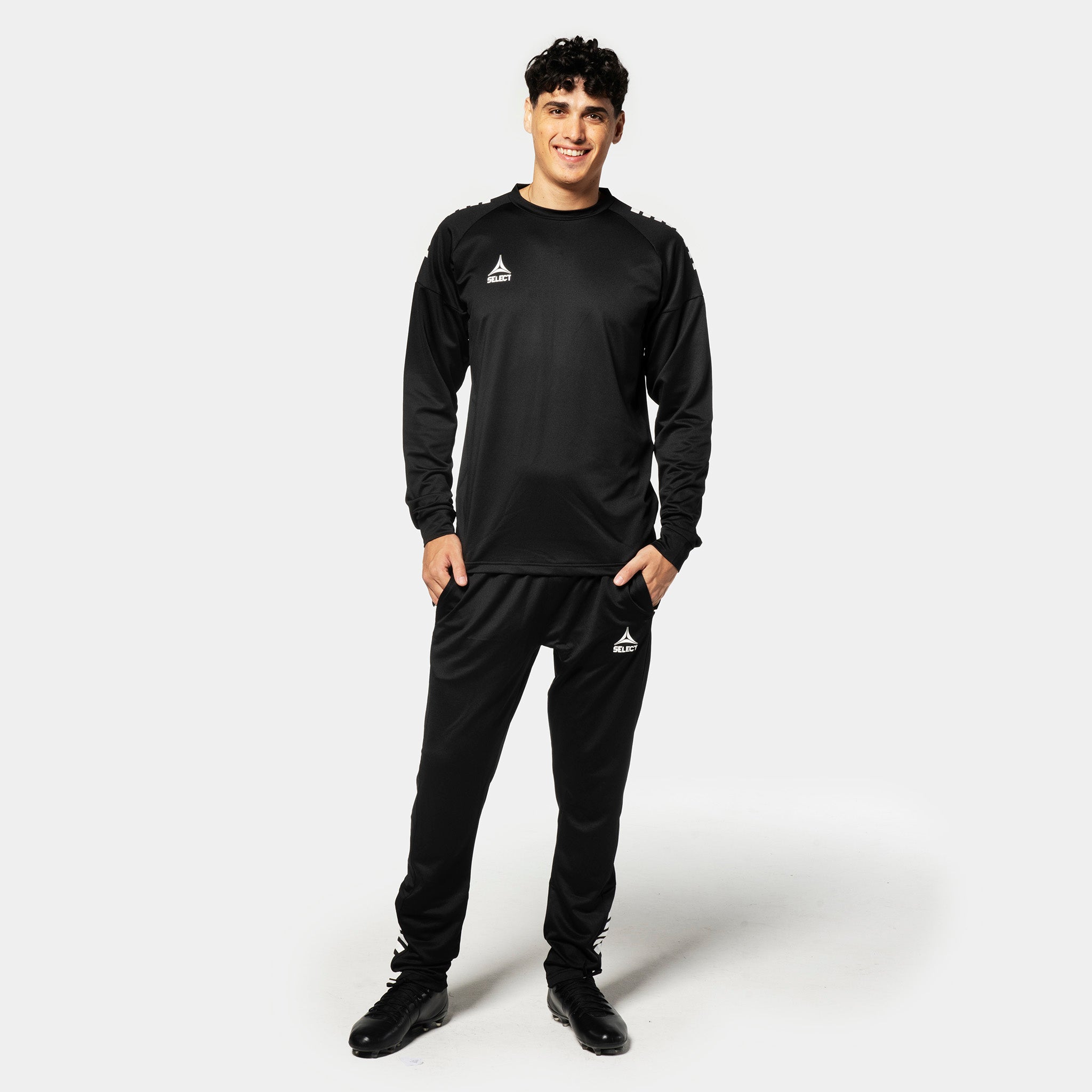 Spain Træningssweatshirt #farve_ #farve_sort/hvid #farve_sort/hvid