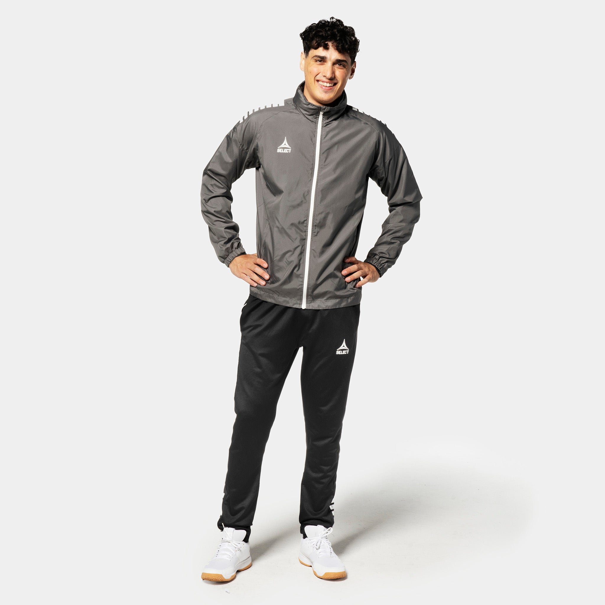 Spain Træningsjakke #farve_ #farve_grey/white