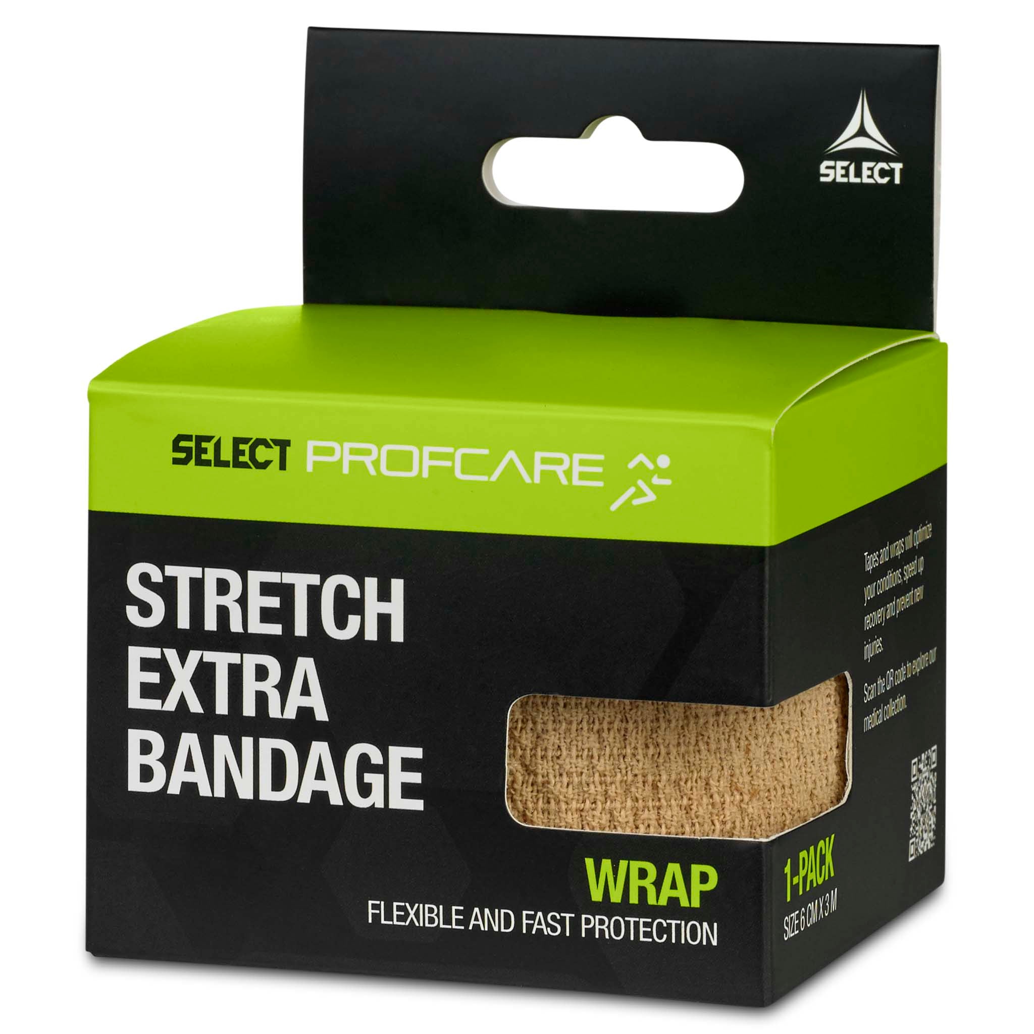 Stretch Extra Bandage (6 cm. x 3 m.) #farve_beige
