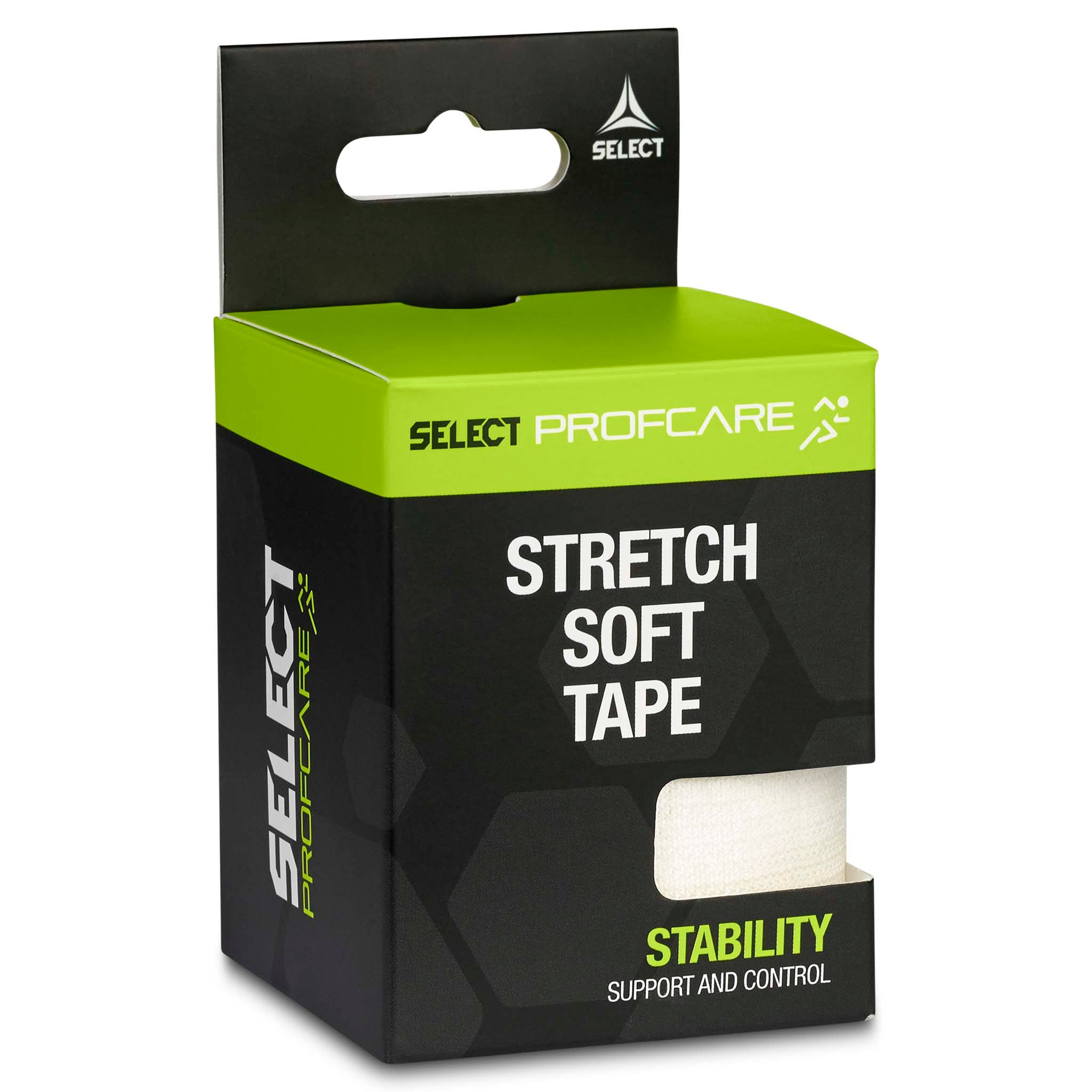 Stretch blød (7,5 cm. x 4,5 m.) #farve_hvid