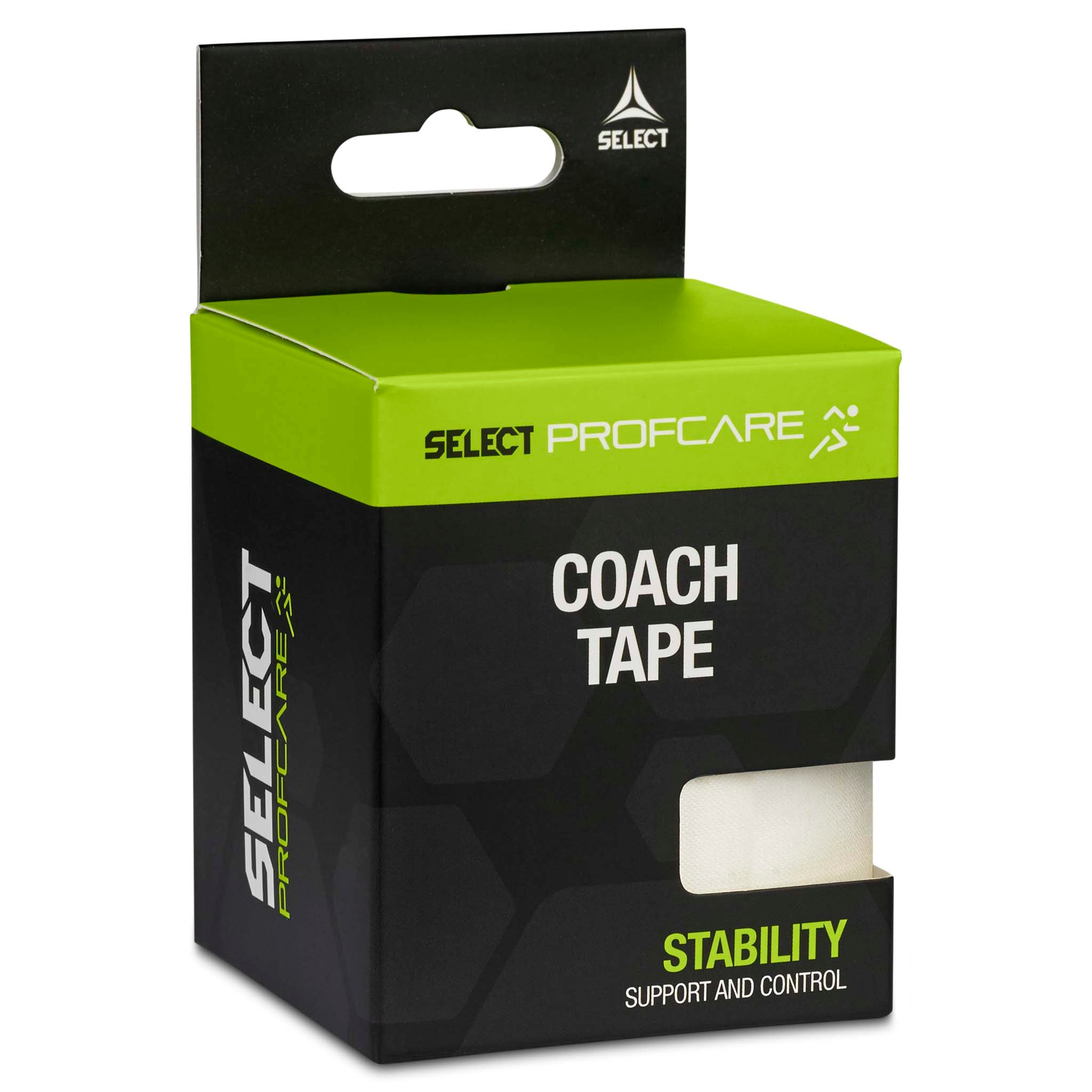 Coach sportstape 2-pack (3,8 cm. x 9 m.) #farve_hvid