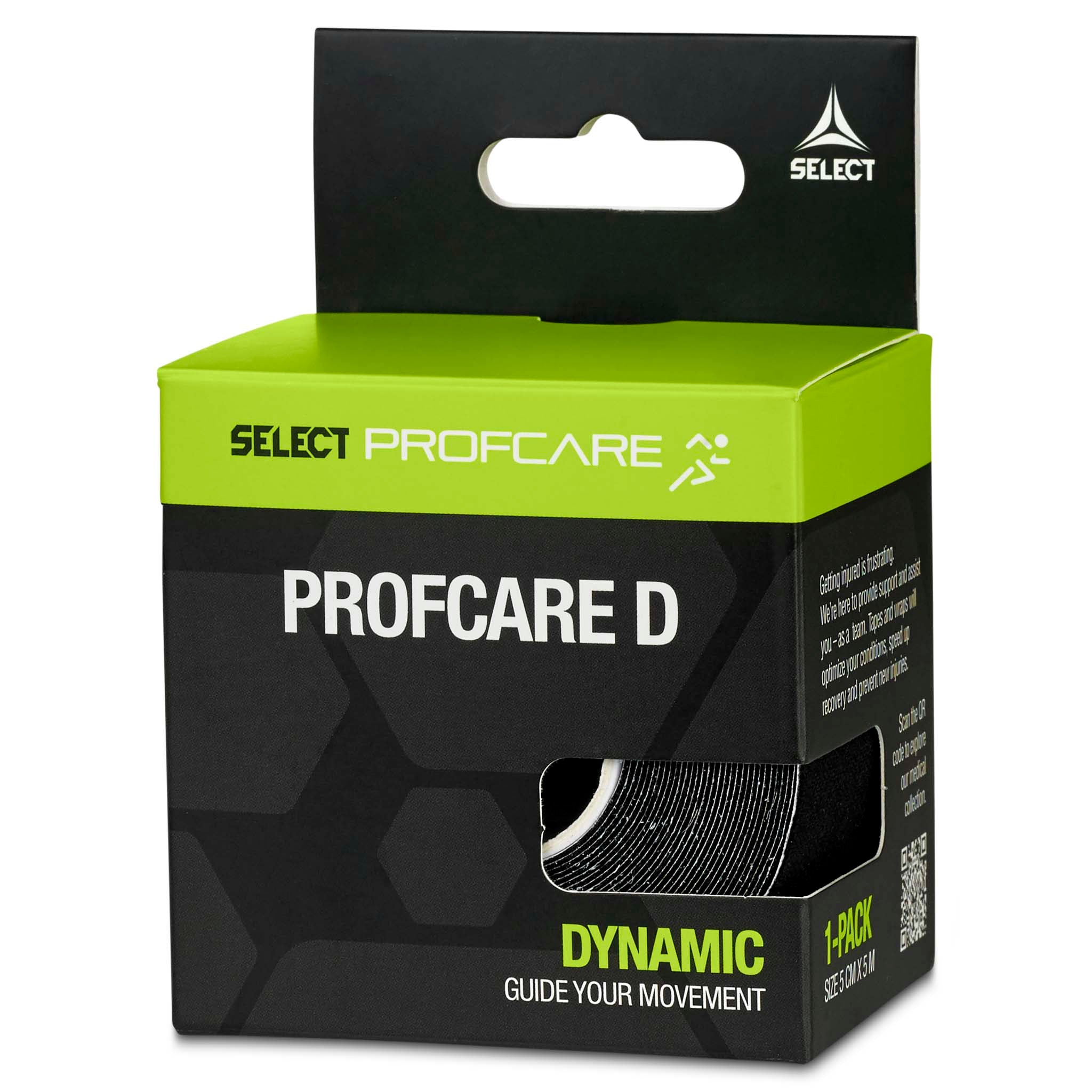Profcare D - 5 cm. x 5 m. #farve_ #farve_sort #farve_sort