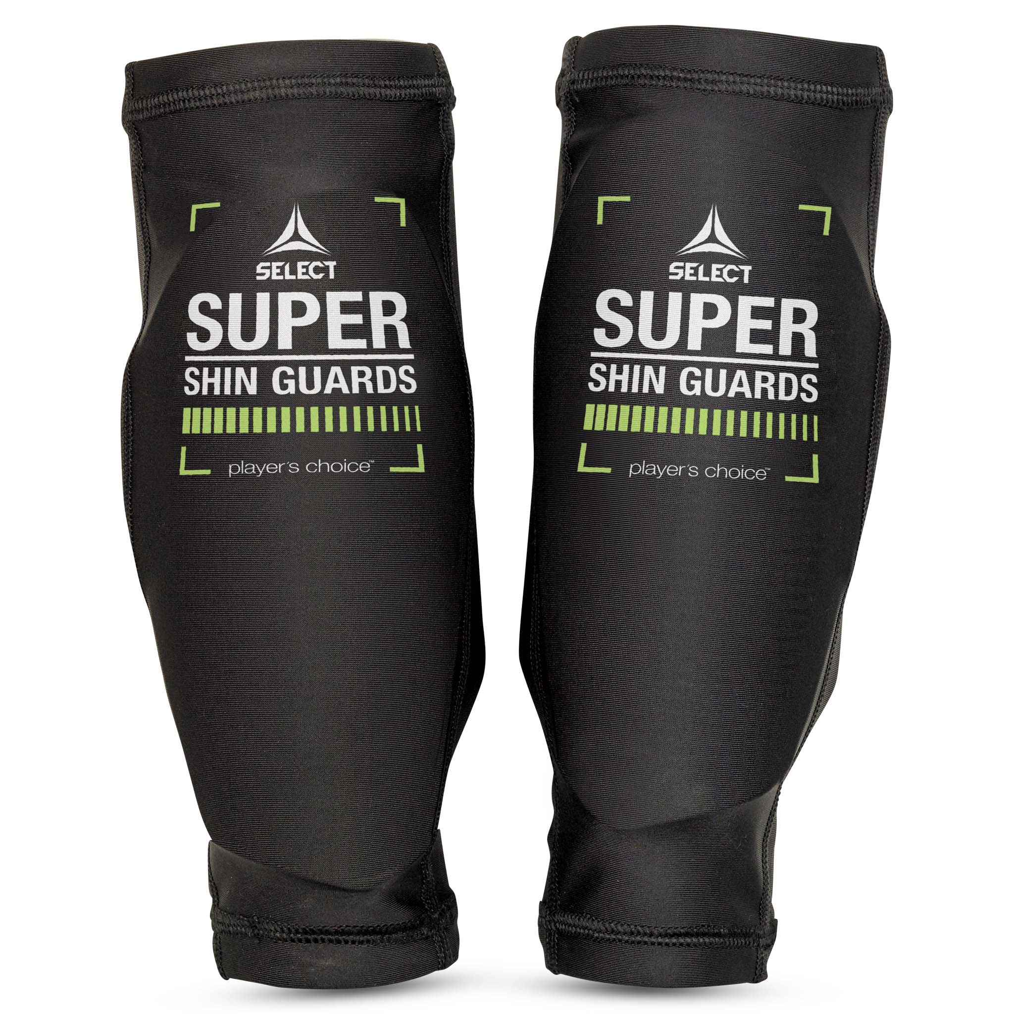 Shin Guard Super #farve_ #farve_sort/grøn #farve_sort/grøn