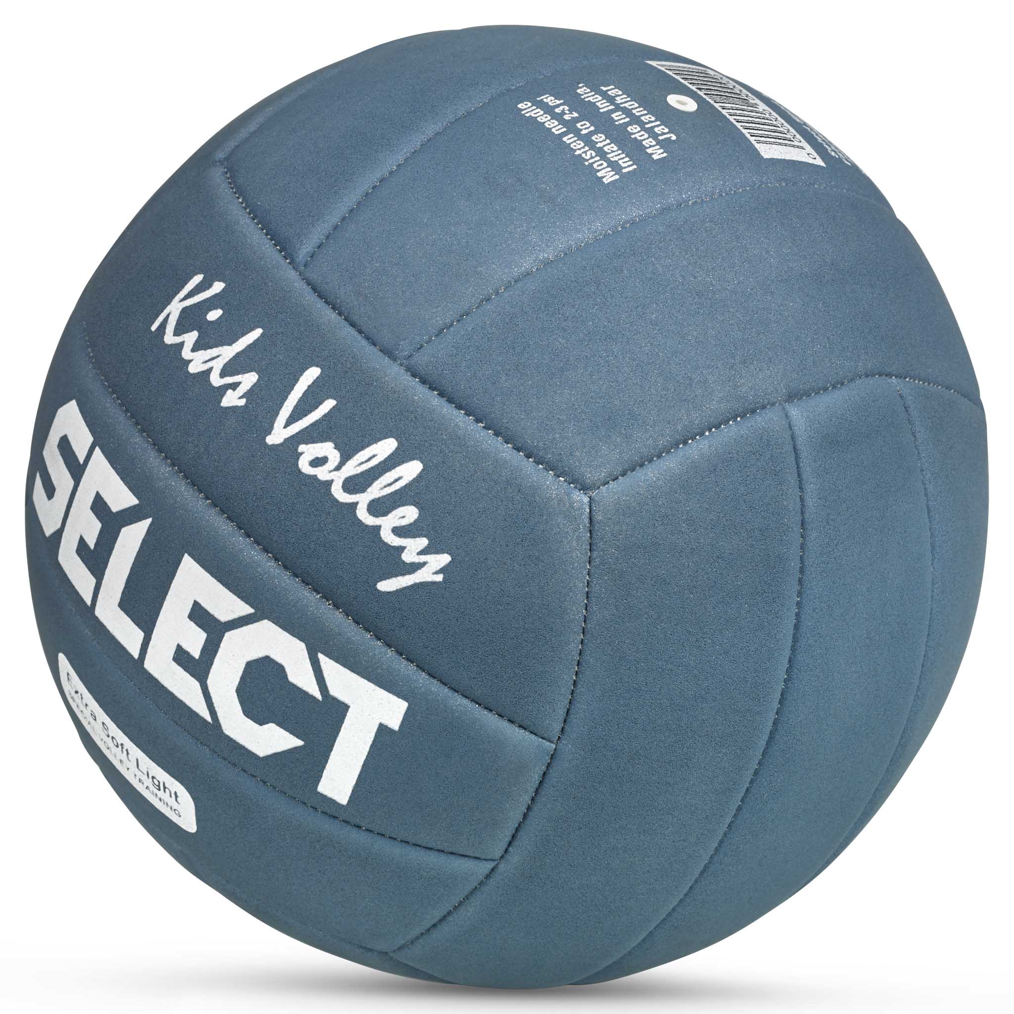 Kids volleyball v26, blå med hvid tekst, Andre bolde, forsidevisning