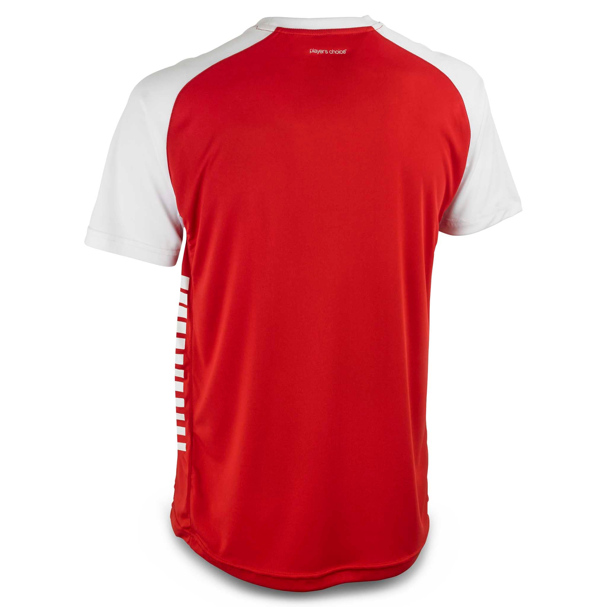 Pisa X Kortærmet spillertrøje #farve_ #farve_rød/hvid #farve_rød/hvid