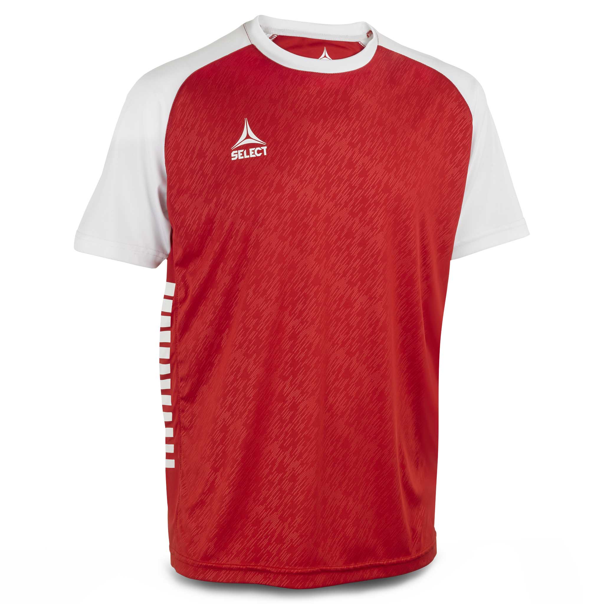 Pisa X Kortærmet spillertrøje #farve_rød/hvid