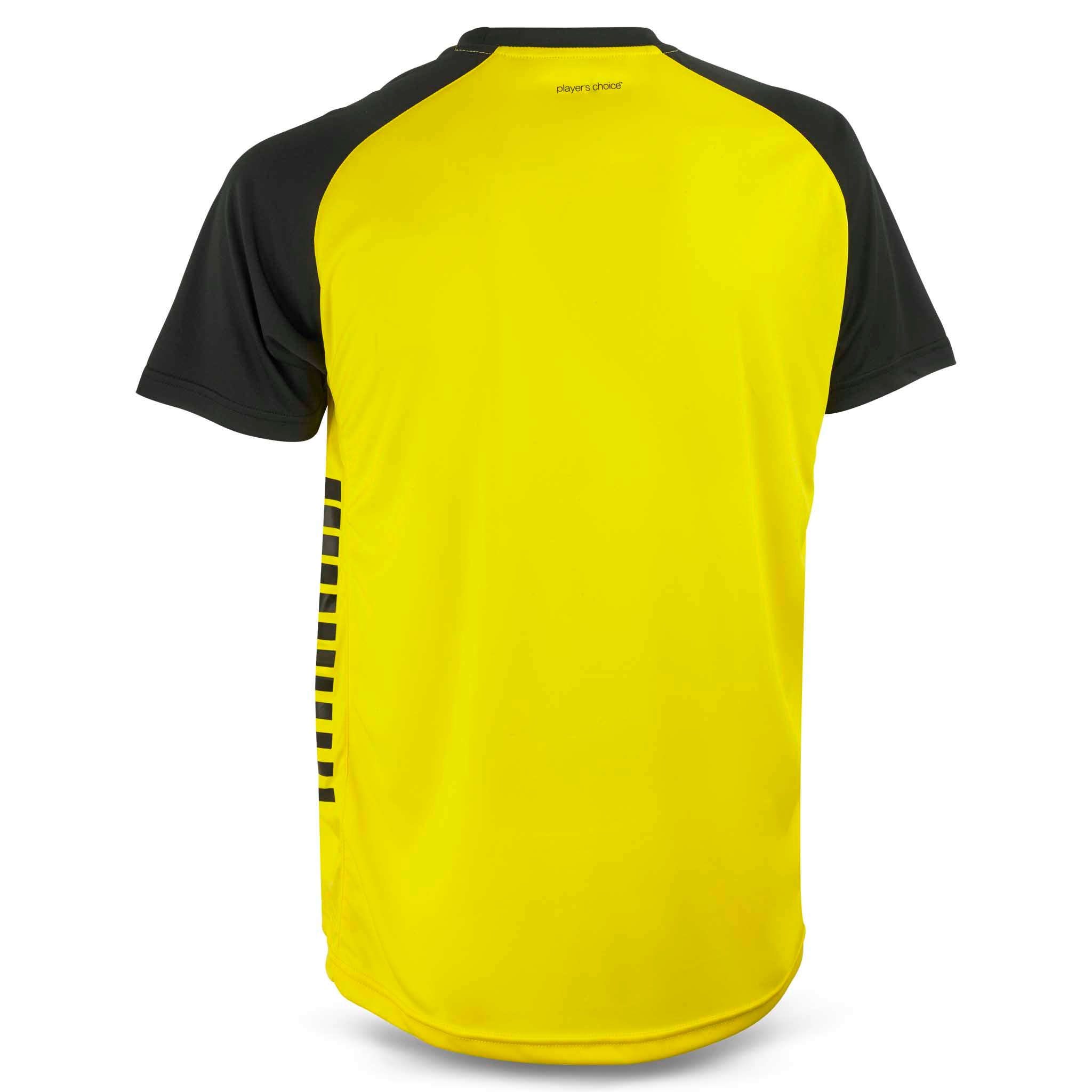 Pisa X Kortærmet spillertrøje #farve_ #farve_gul/sort #farve_gul/sort