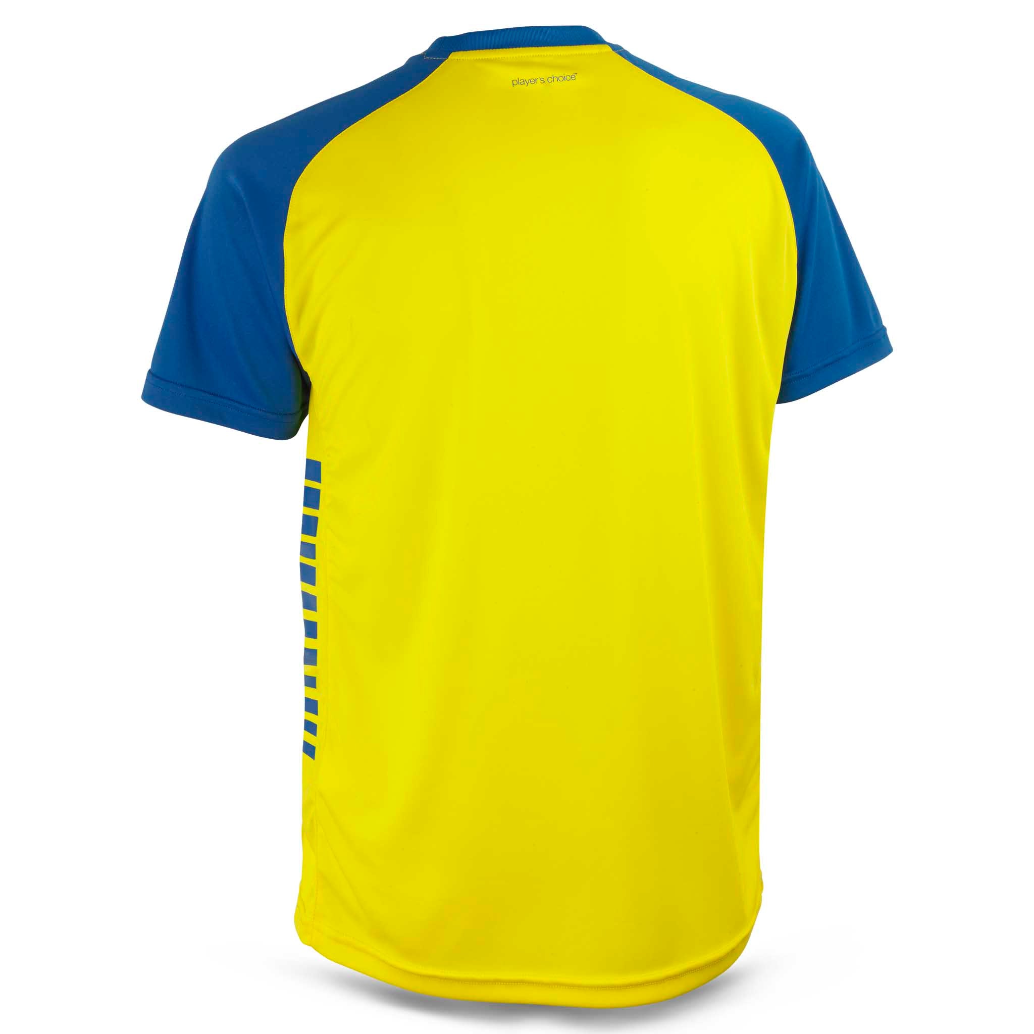 Pisa X Kortærmet spillertrøje #farve_ #farve_gul/blå #farve_gul/blå