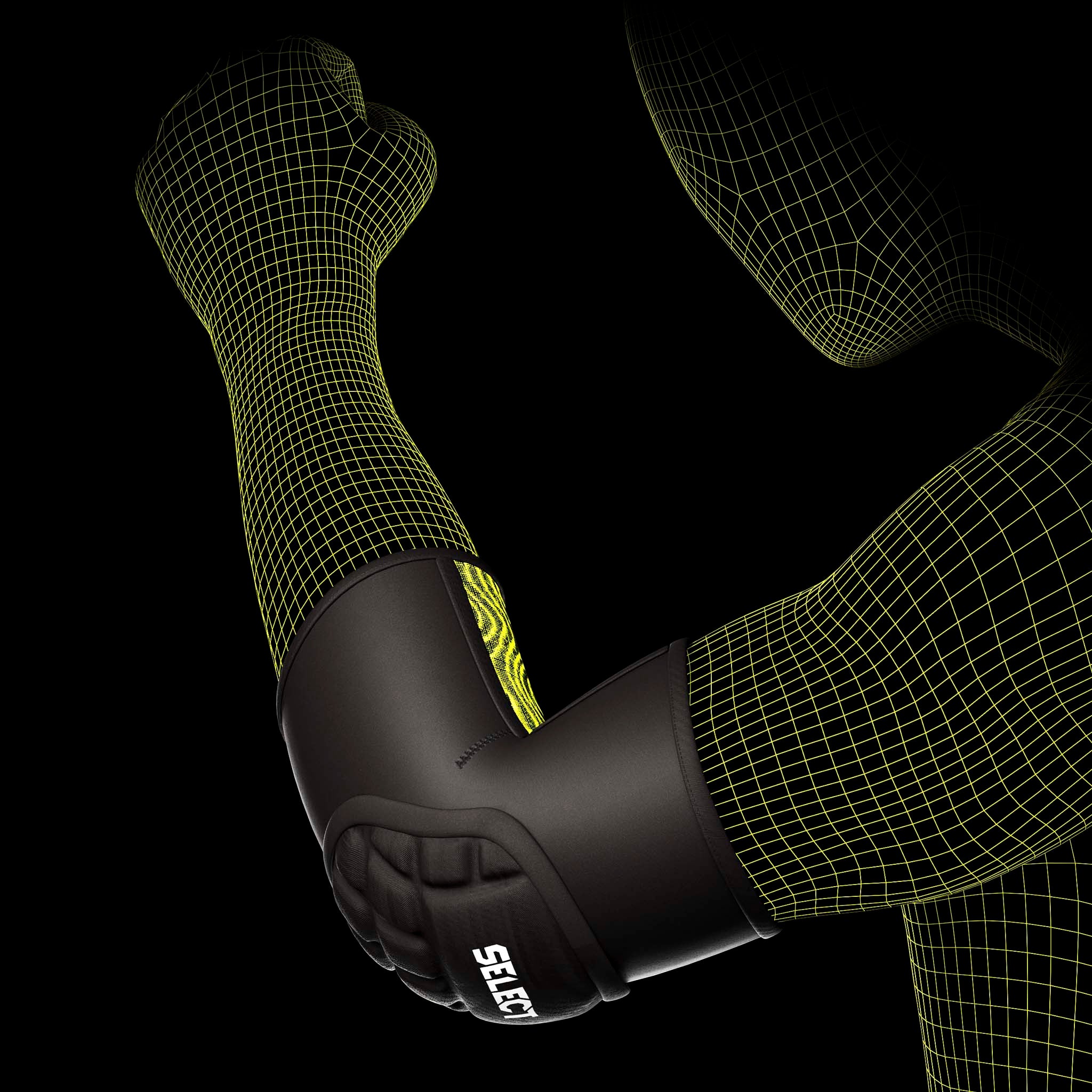 Elbow Protection #farve_ #farve_sort/grøn #farve_sort/grøn