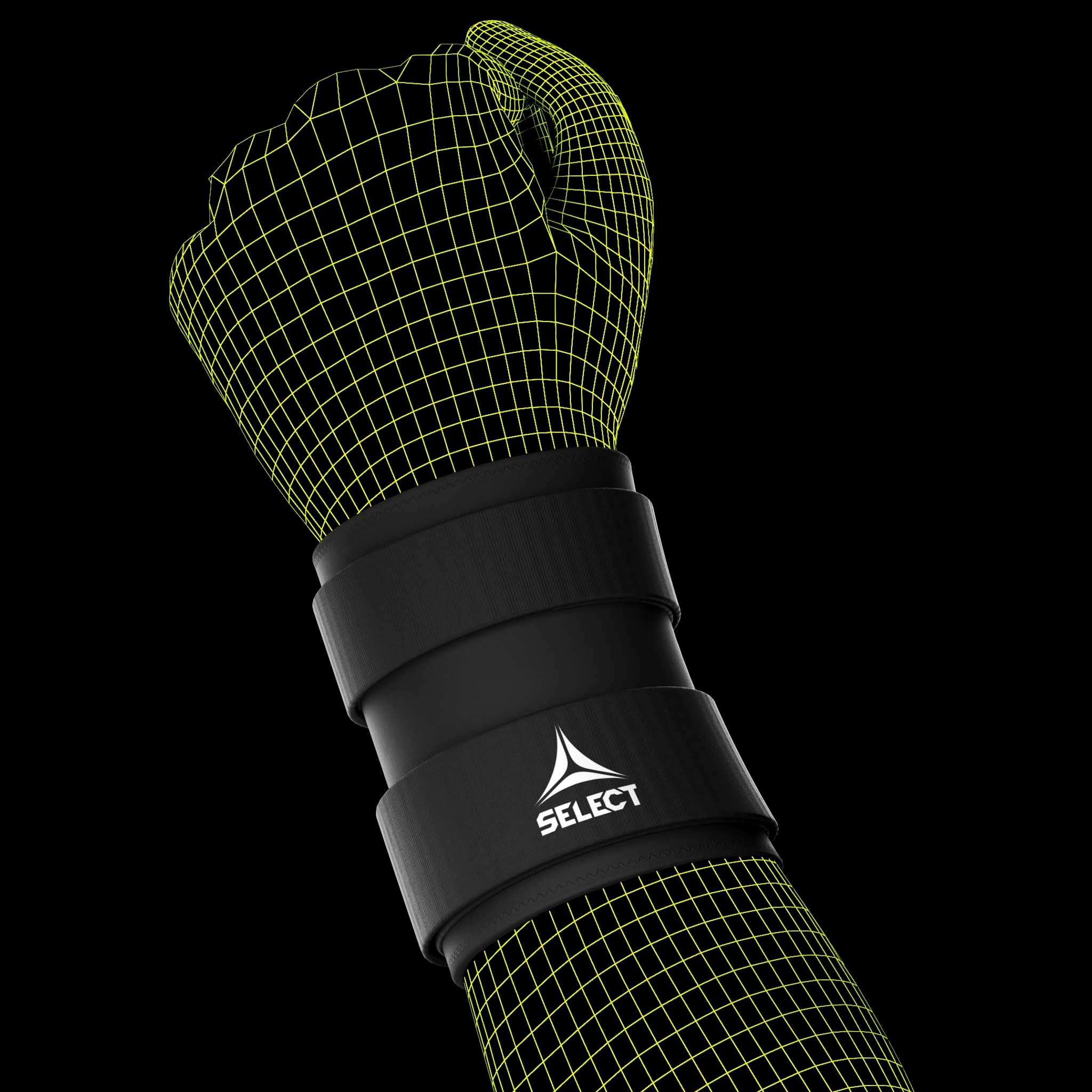 Wrist Support 2 - Håndledsstøtte #farve_ #farve_sort/grøn #farve_sort/grøn