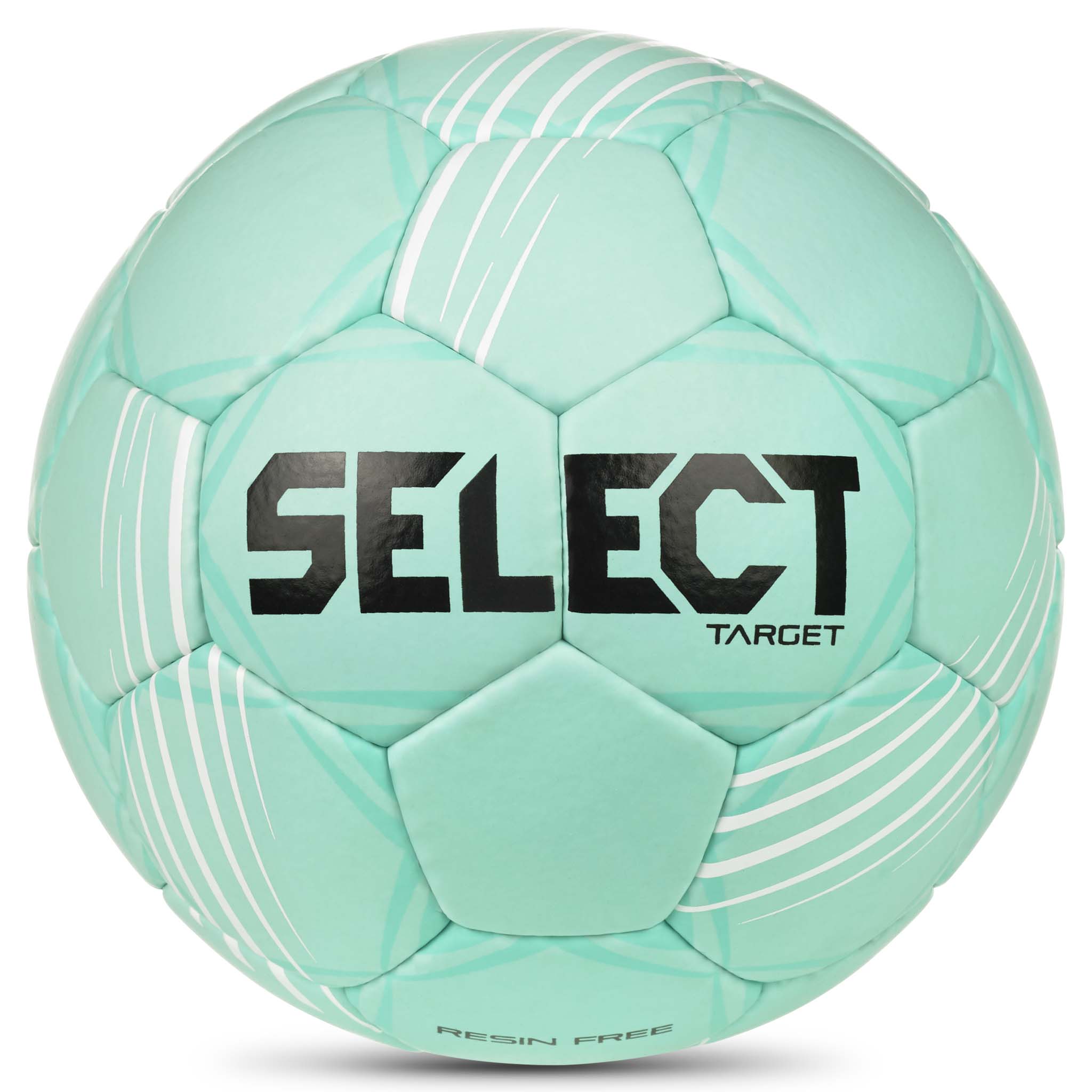 Forside af Target v26 håndbold i mintgrøn med hvid og sort Select-logo.