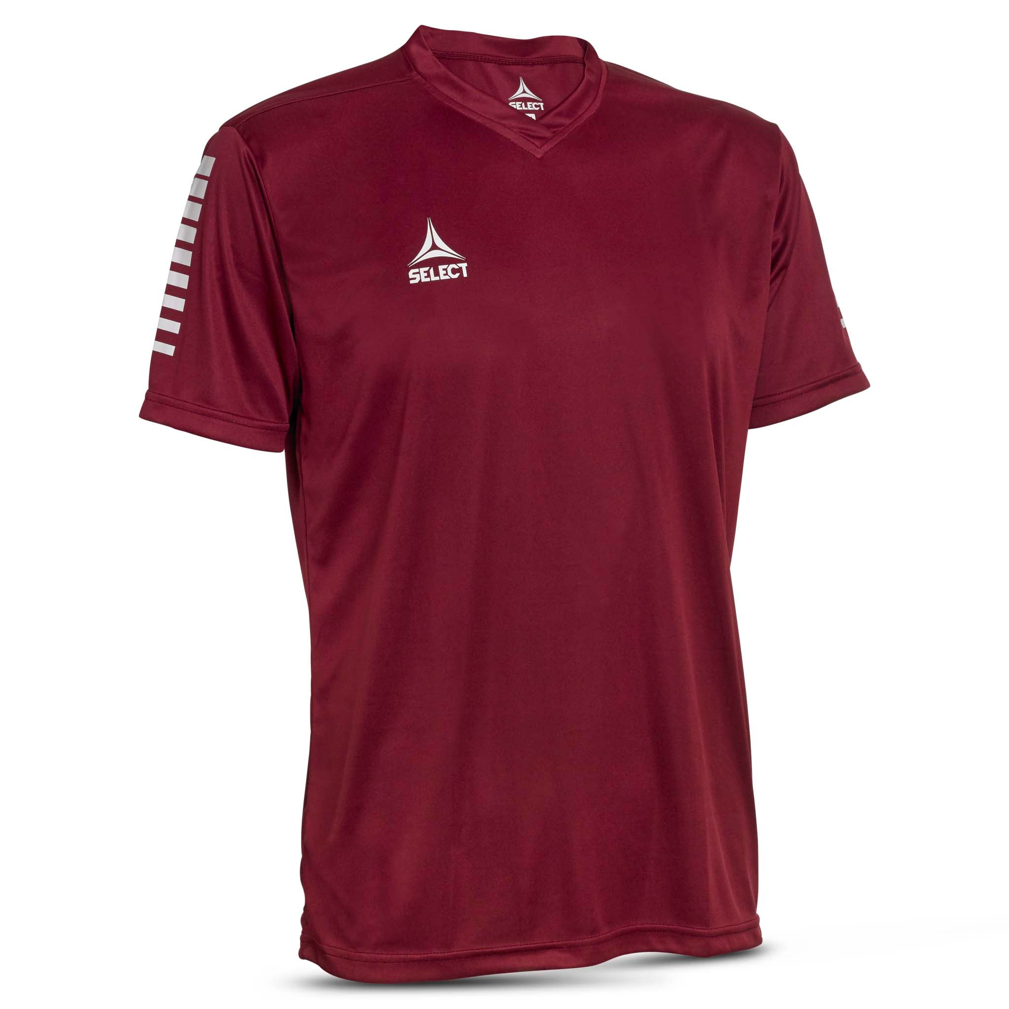 Pisa Kortærmet spillertrøje #farve_bordeaux