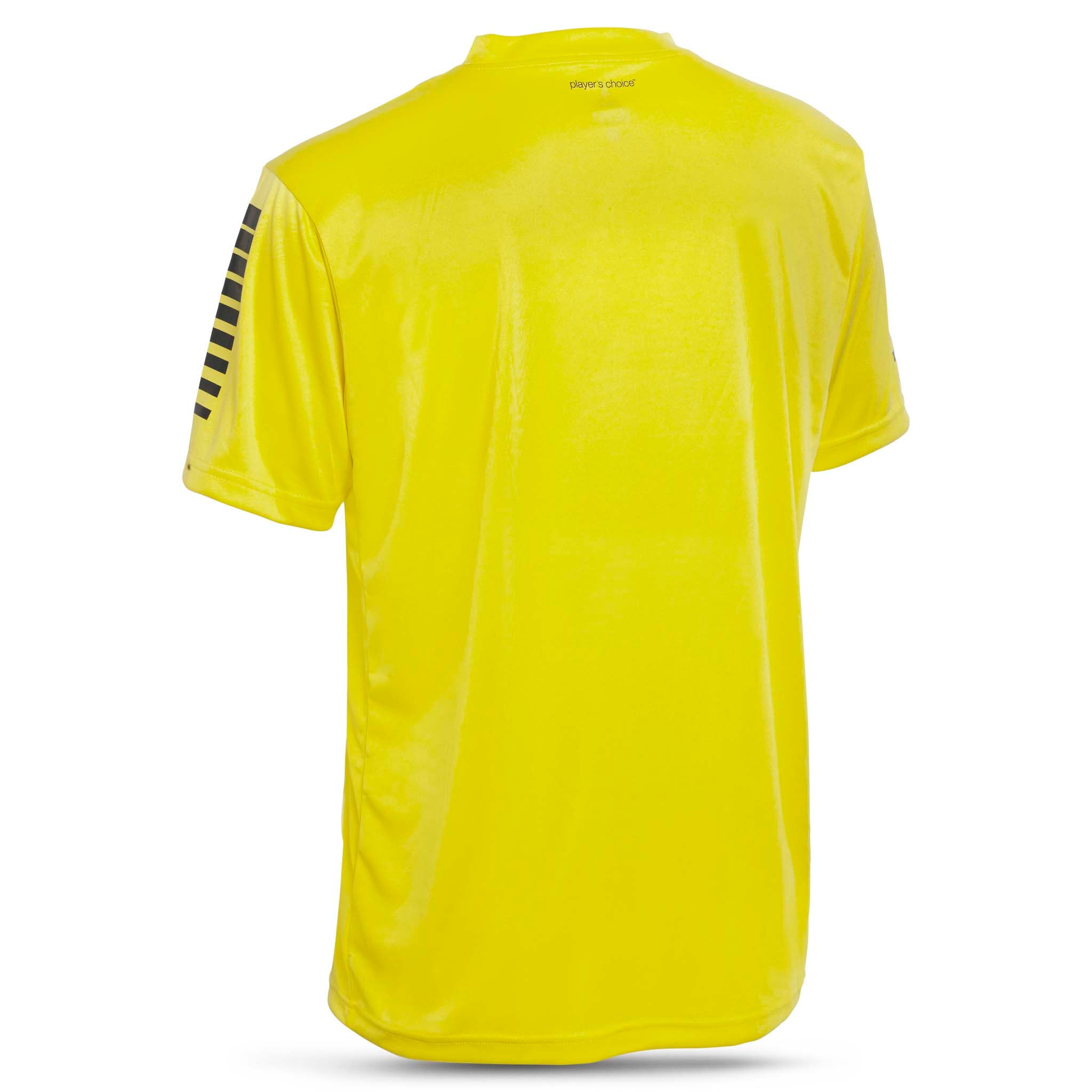 Pisa Kortærmet spillertrøje #farve_ #farve_gul/sort #farve_gul/sort