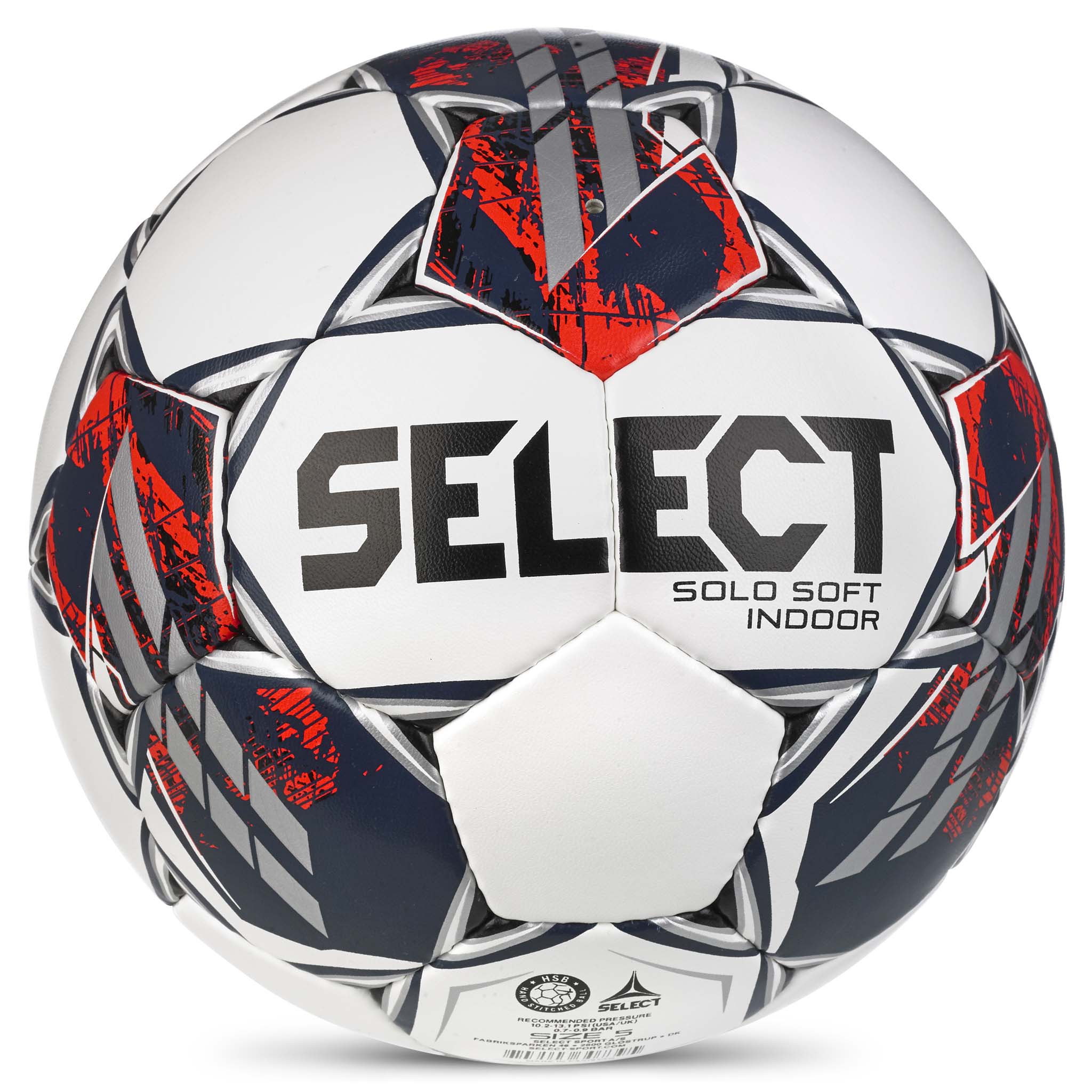 Fodbold - Solo Soft Indoor #farve_hvid/sort