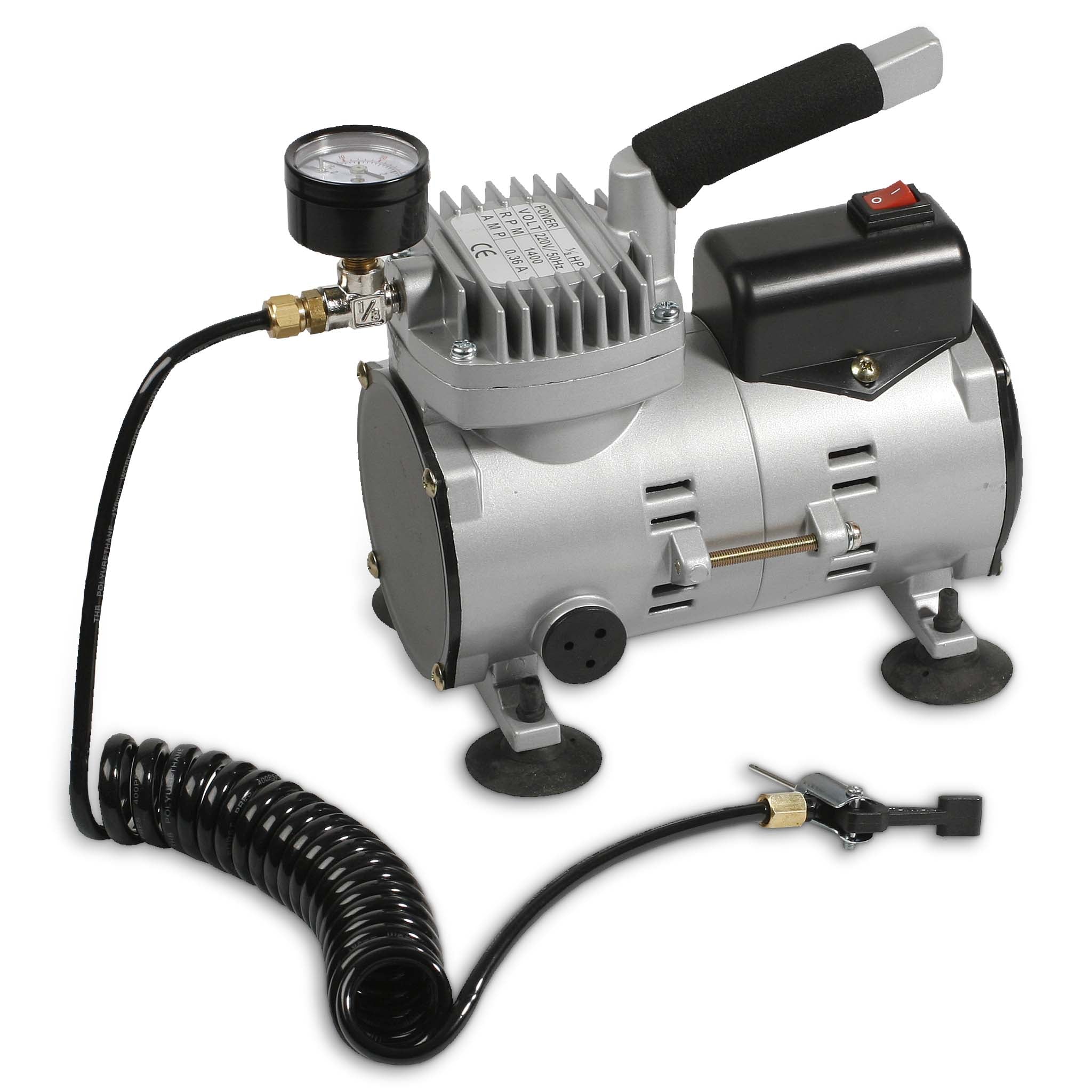 Air compressor Mini #farve_sølv
