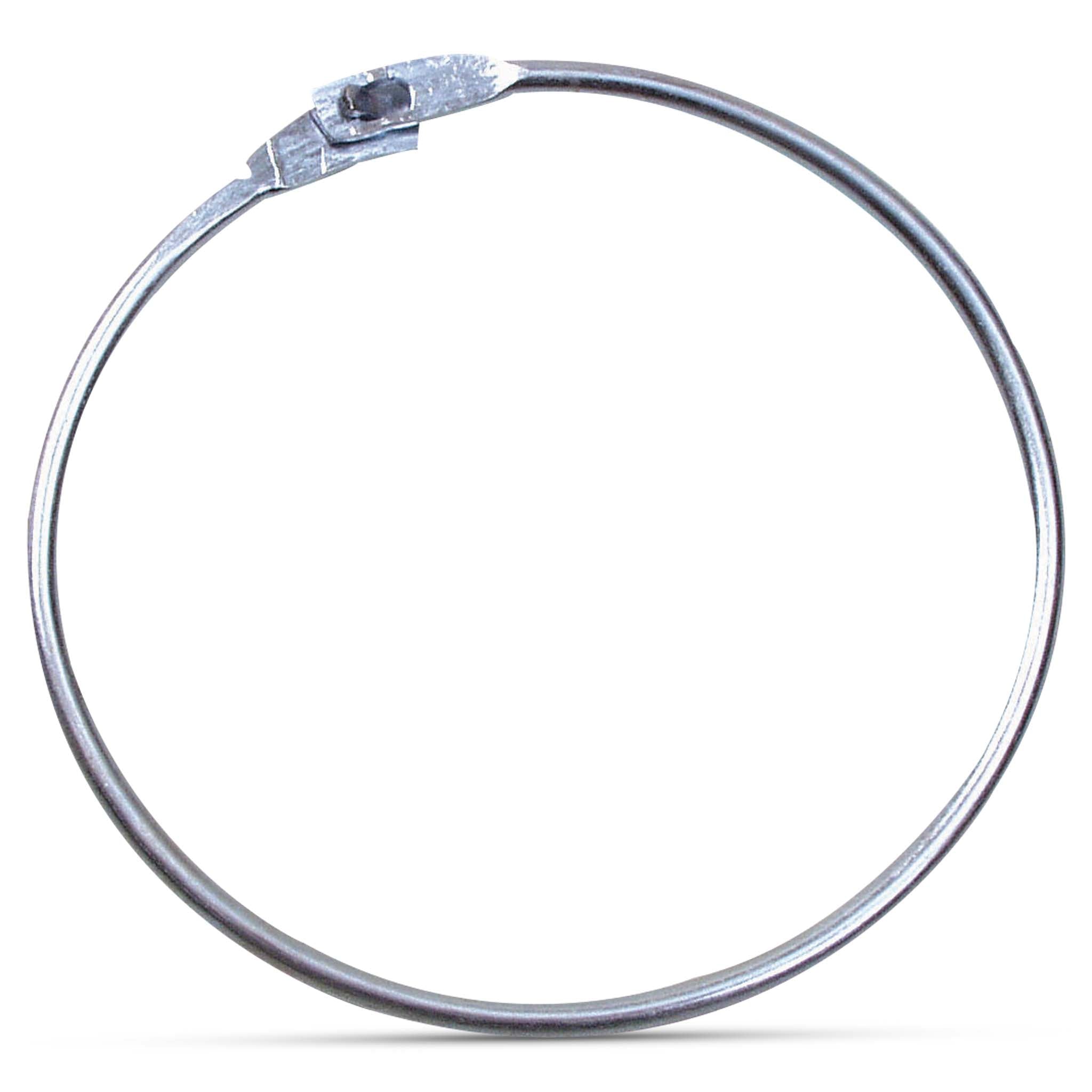 Metalring til bibs #farve_sølv