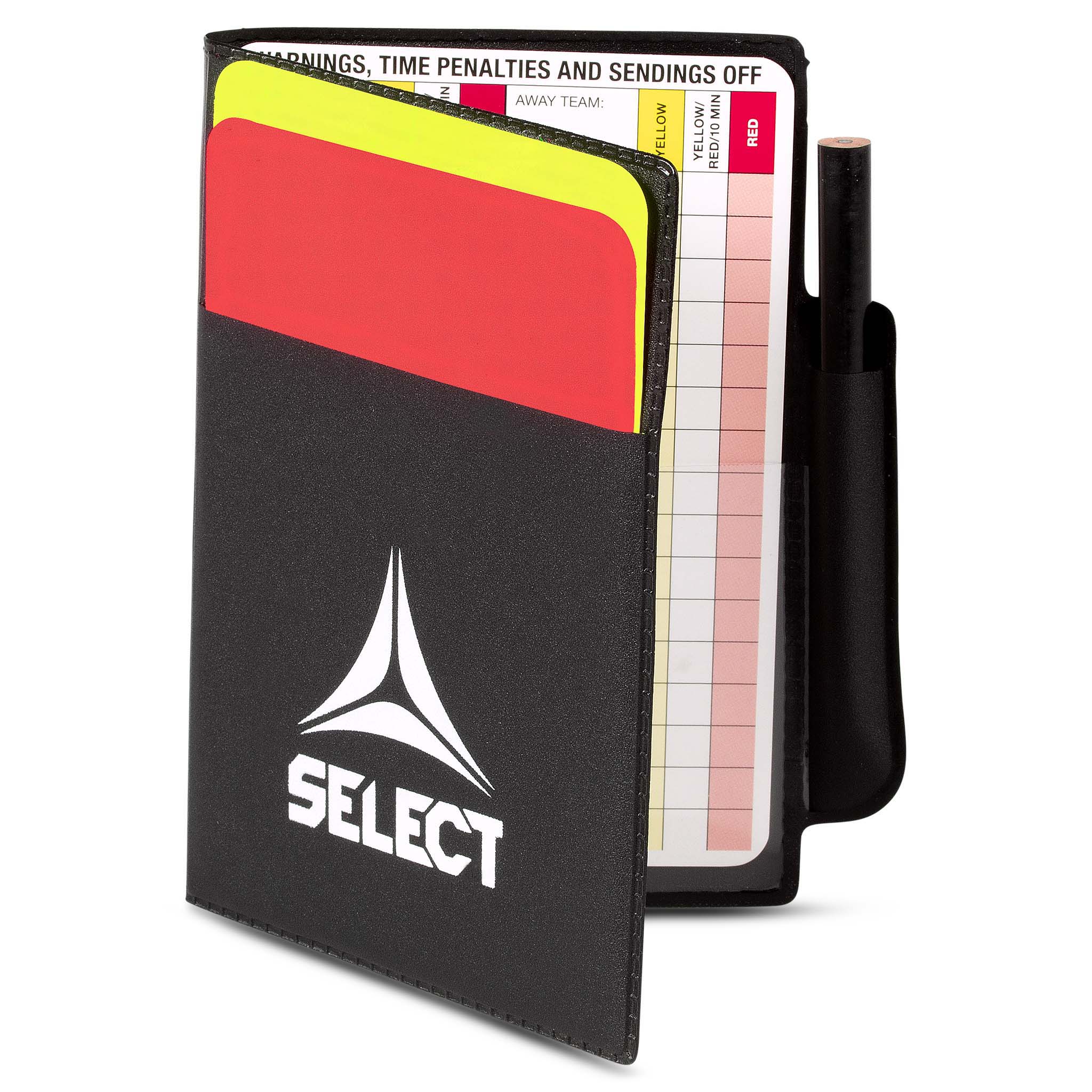 Dommerkort - sæt med holder og notesbog #farve_assorted