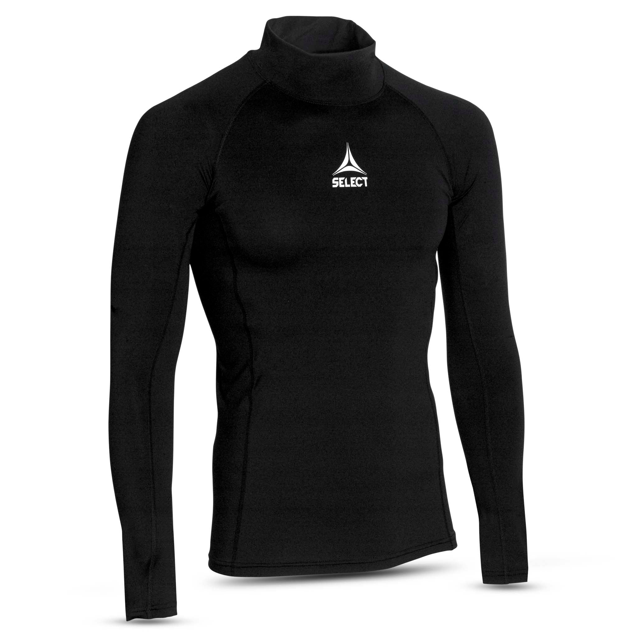 Baselayer langærmet turtle neck - Børn #farve_sort