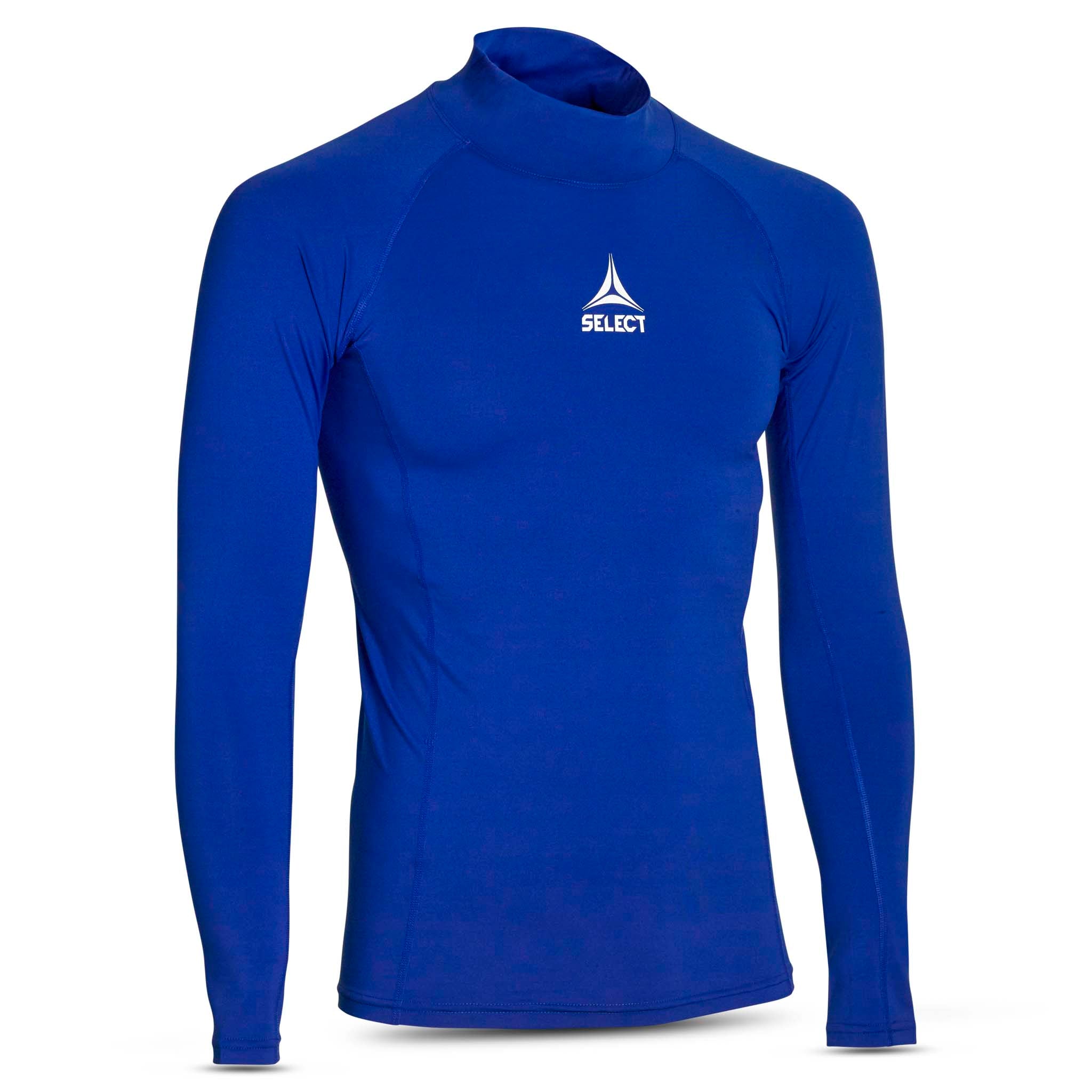Baselayer langærmet turtle neck - Børn #farve_blå