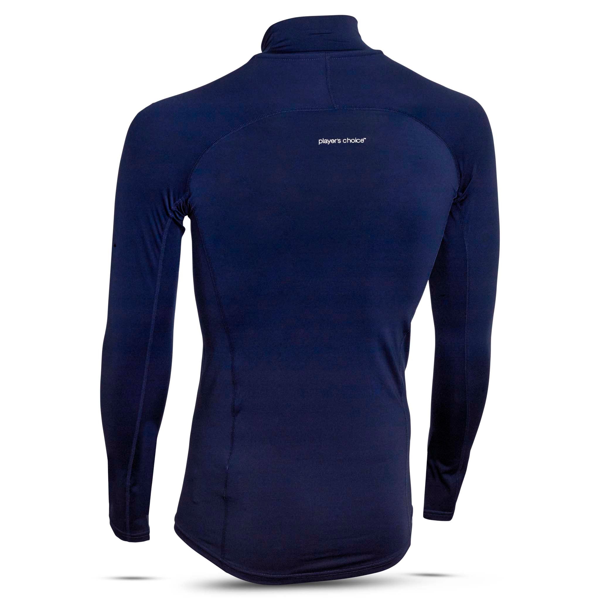 Baselayer langærmet turtle neck - Børn #farve_ #farve_navy #farve_navy