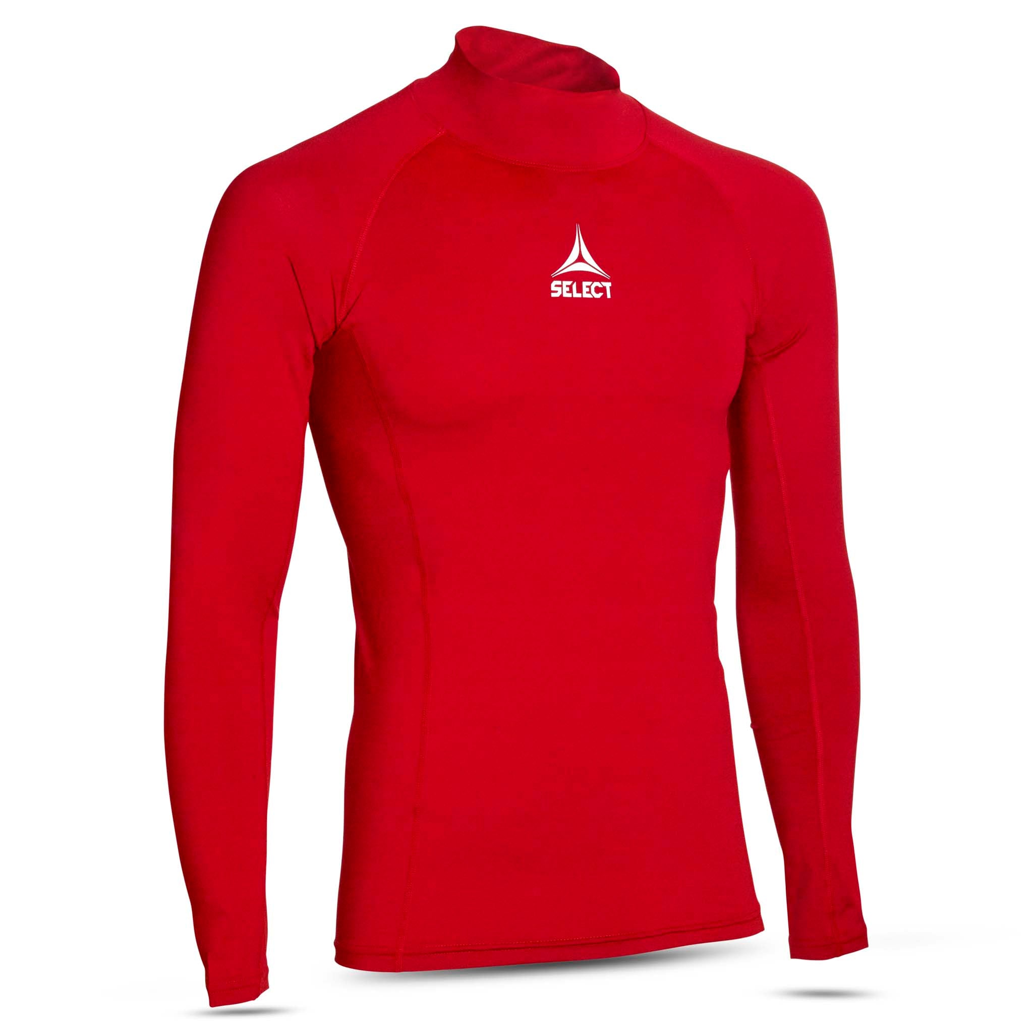 Baselayer langærmet turtle neck - Børn #farve_rød