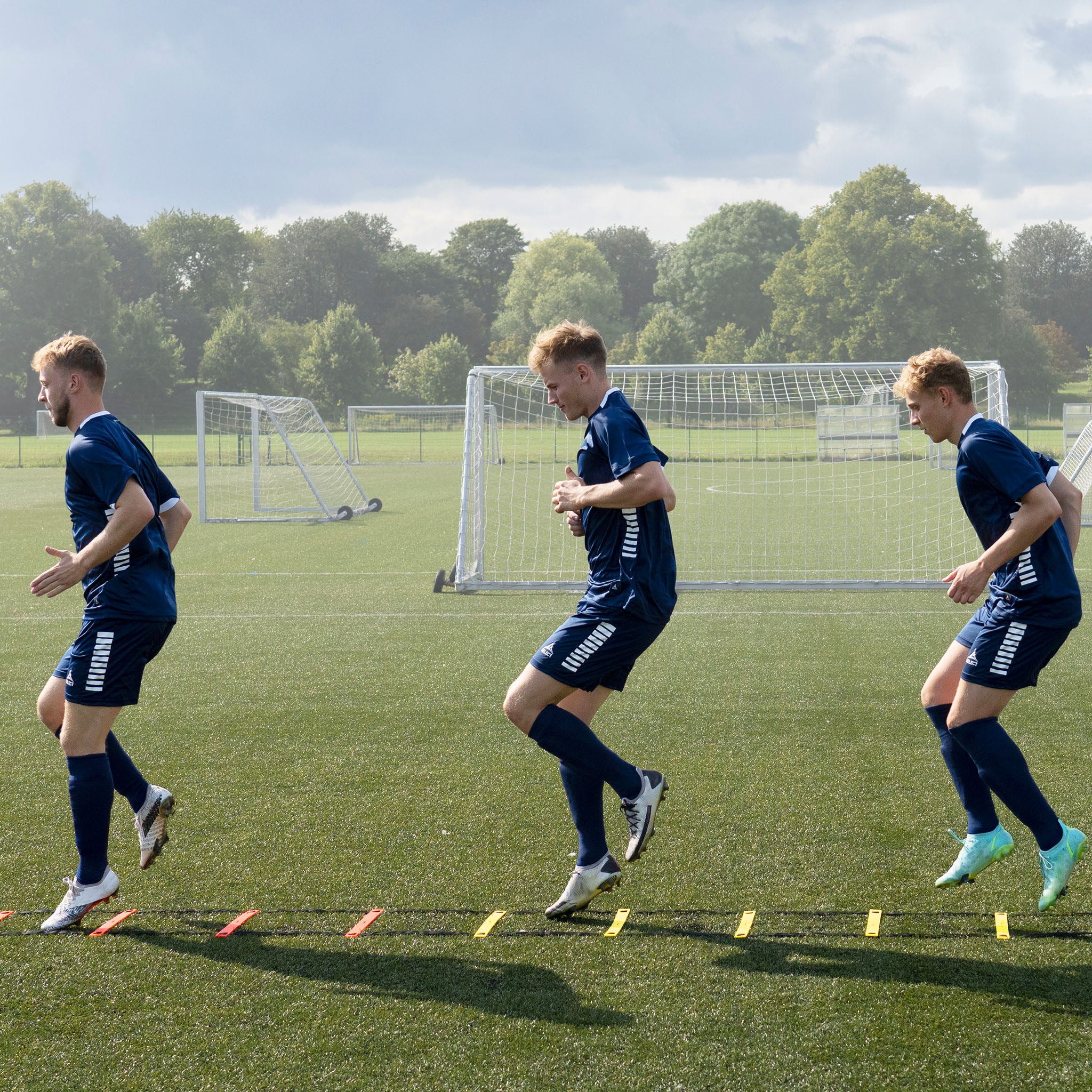 Agilitystige #farve_orange/gul/hvid