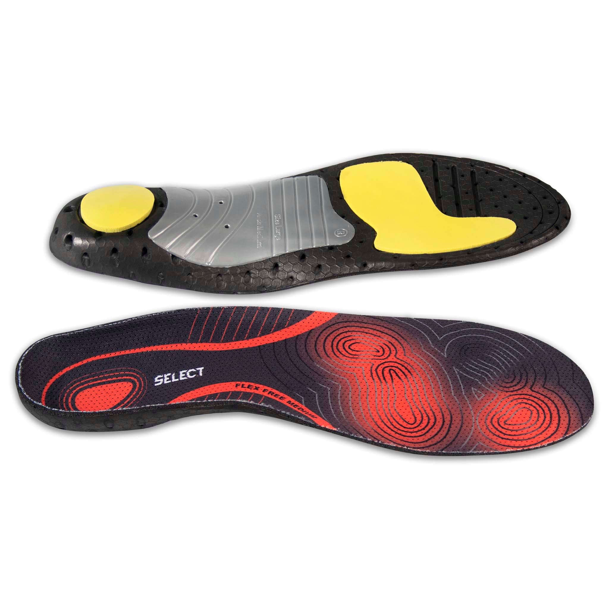 Flex Free Medium arch - 44-47 #farve_sort/orange
