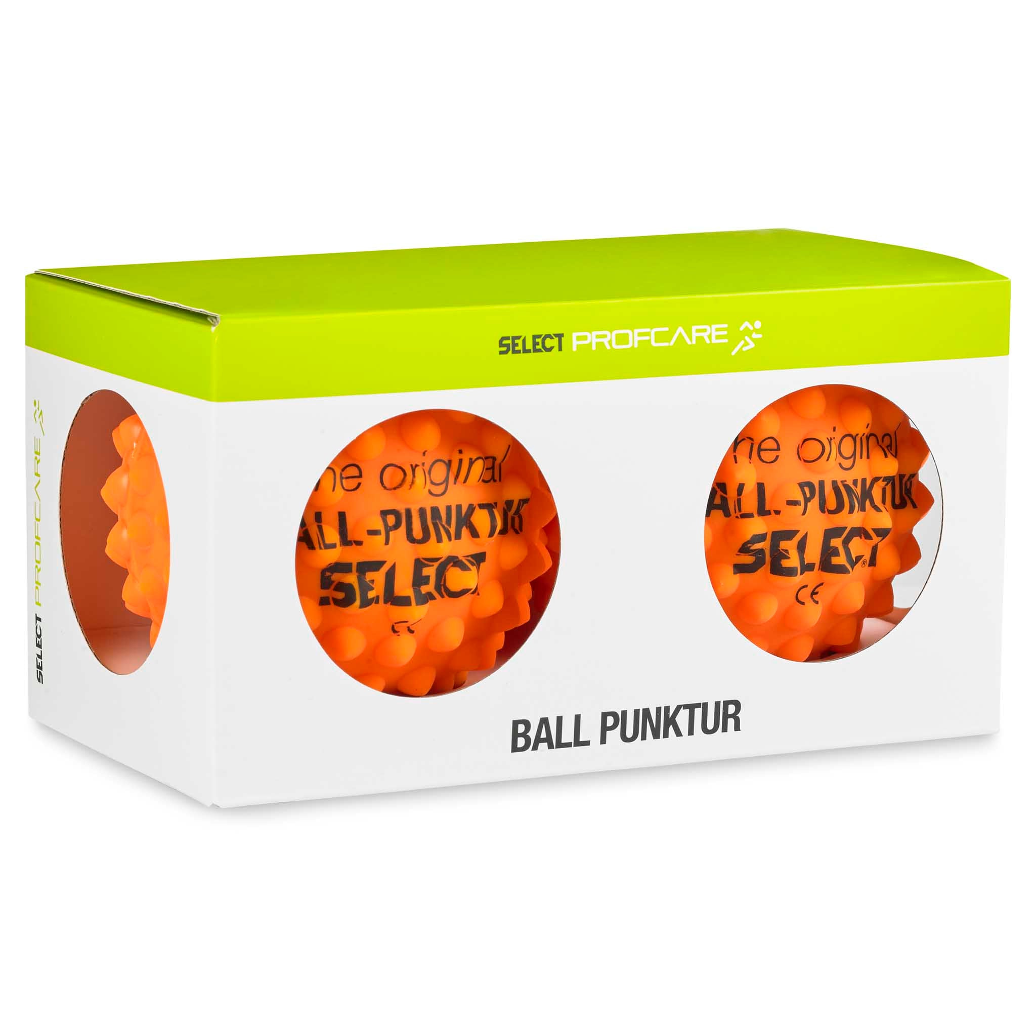 Massagebold - Ball-Punktur - 2 stk. #farve_orange