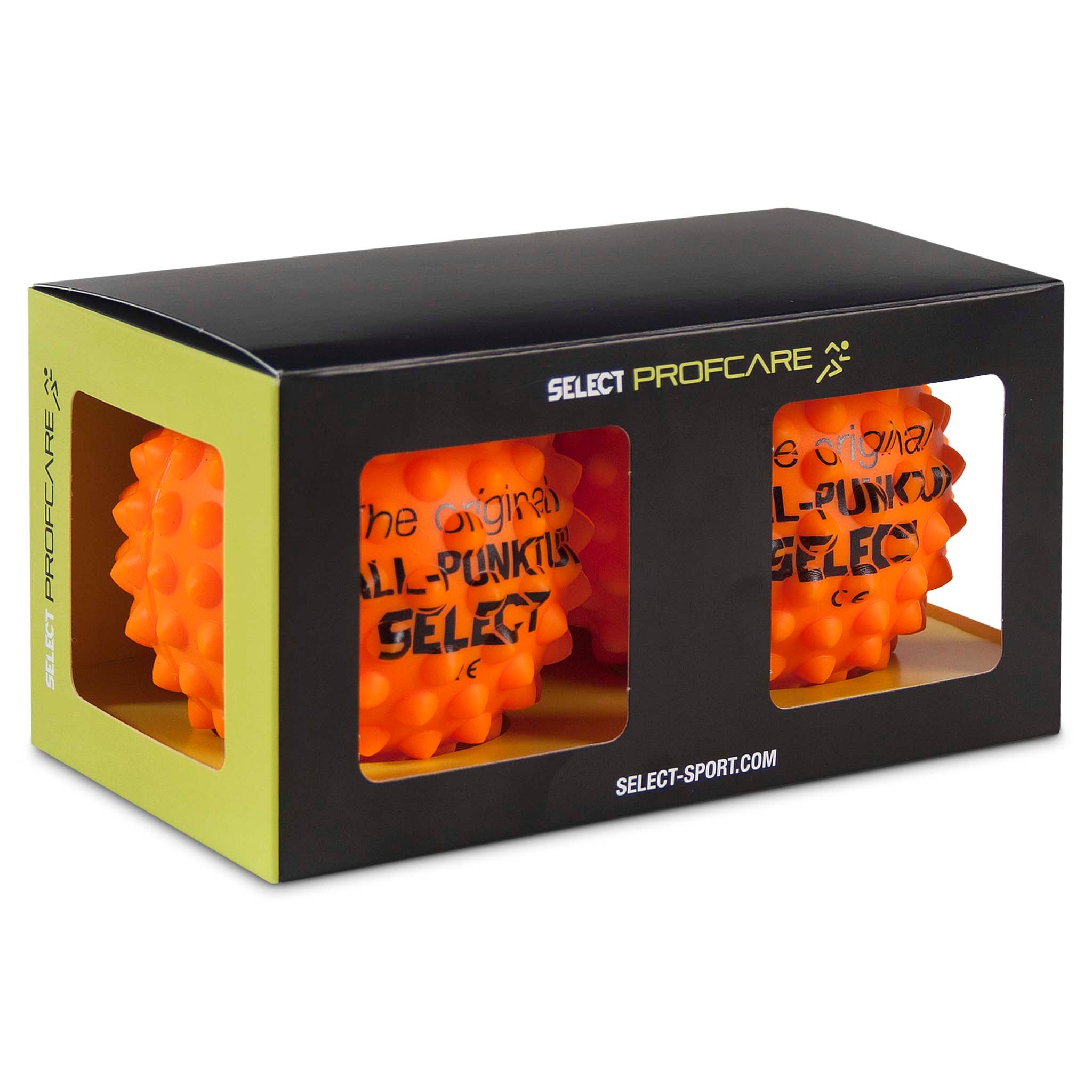 Massagebold - Ball-Punktur - 2 stk. #farve_orange