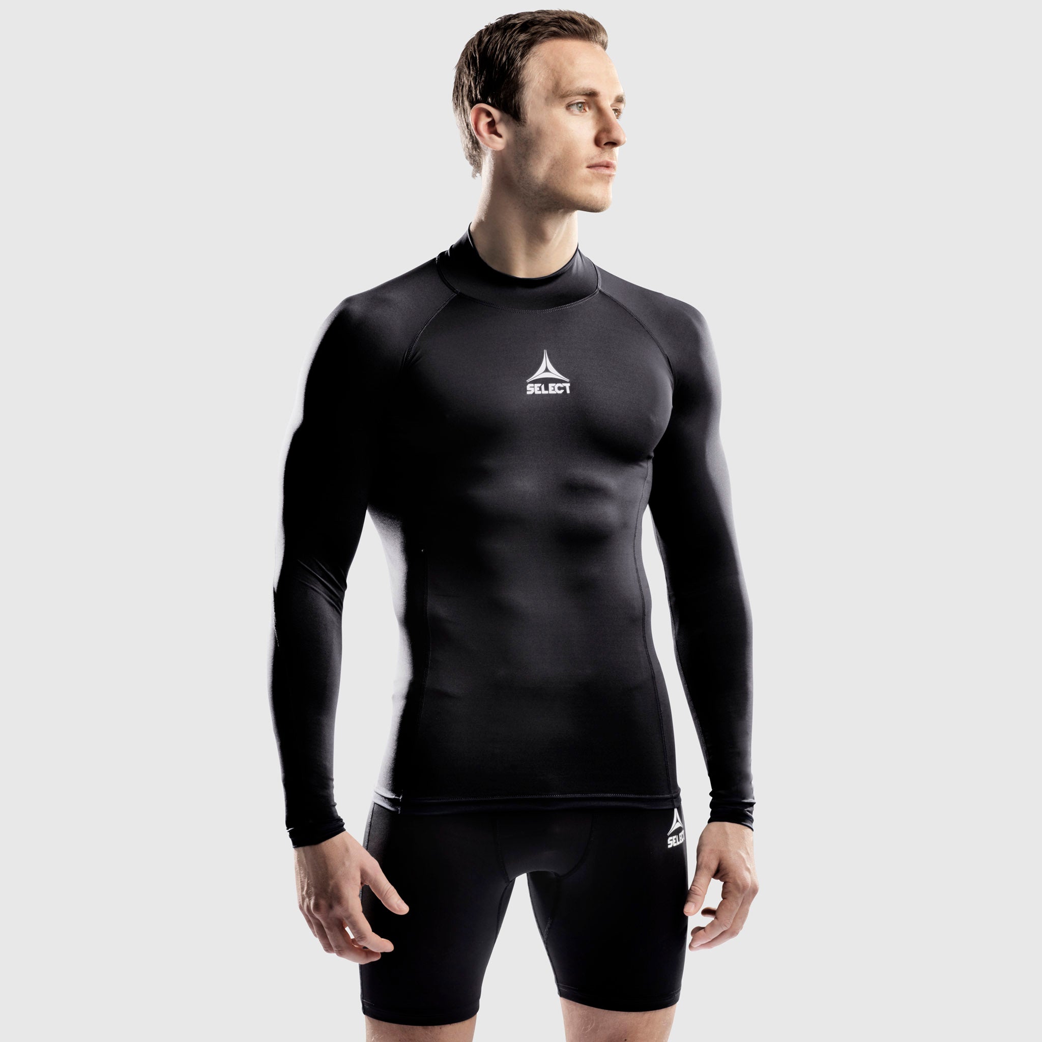 Baselayer langærmet turtle neck #farve_ #farve_sort #farve_sort