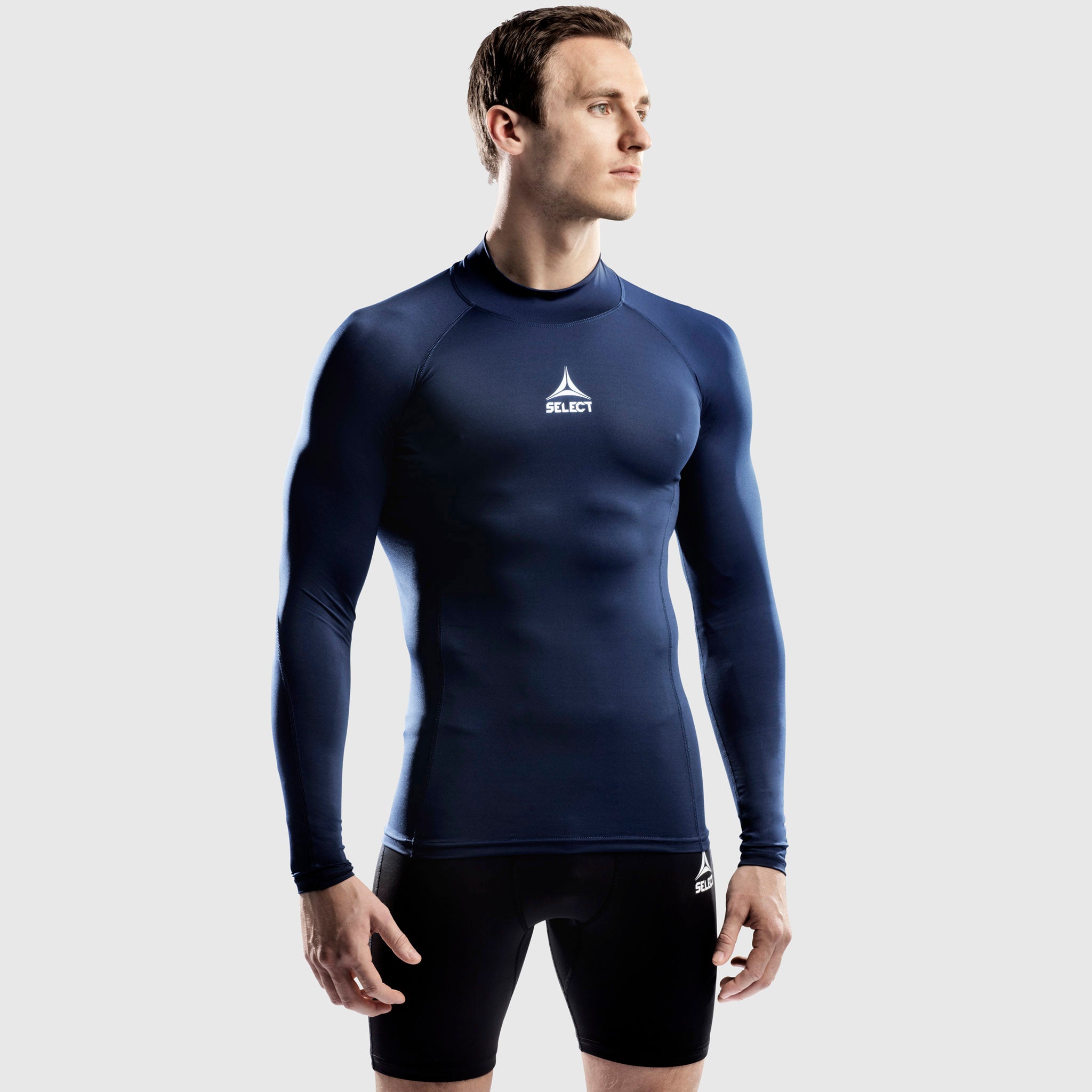 Baselayer langærmet turtle neck #farve_ #farve_navy #farve_navy