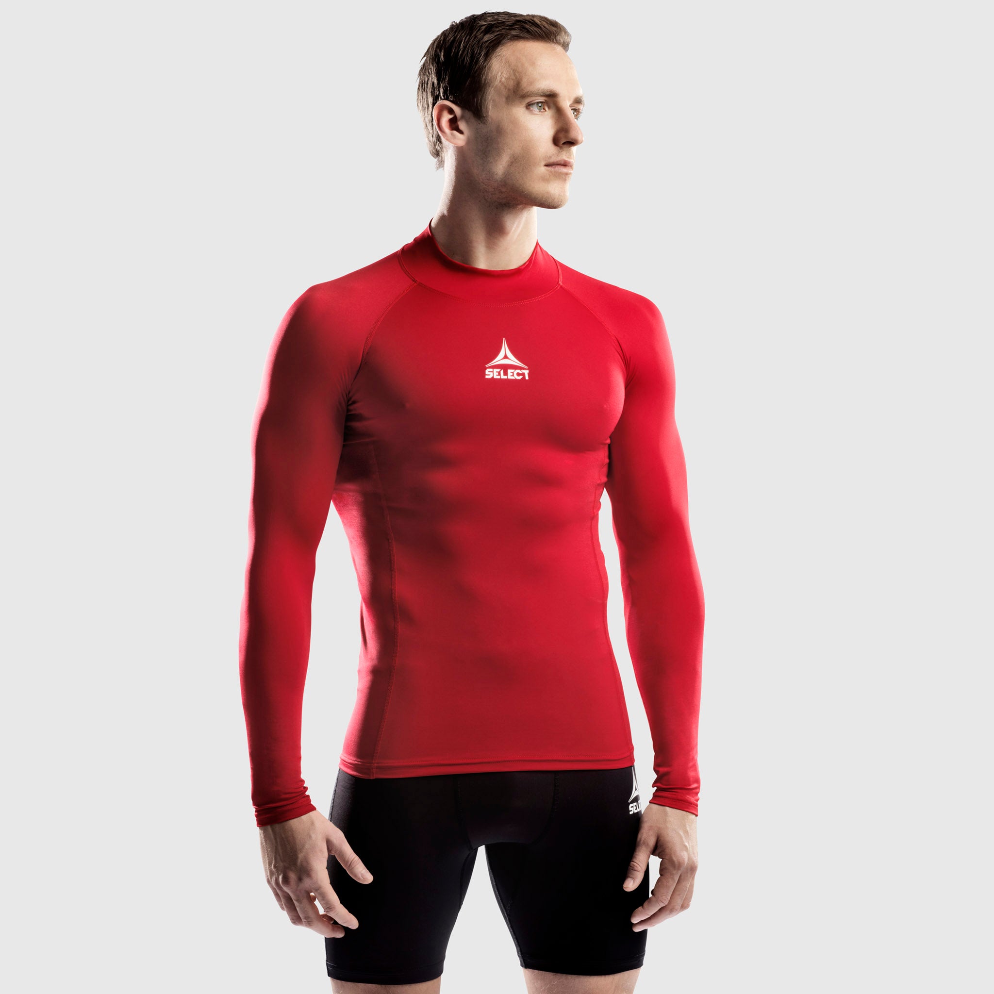 Baselayer langærmet turtle neck #farve_ #farve_rød #farve_rød