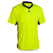 Dommer t-shirt - Kort #farve_gul/sort
