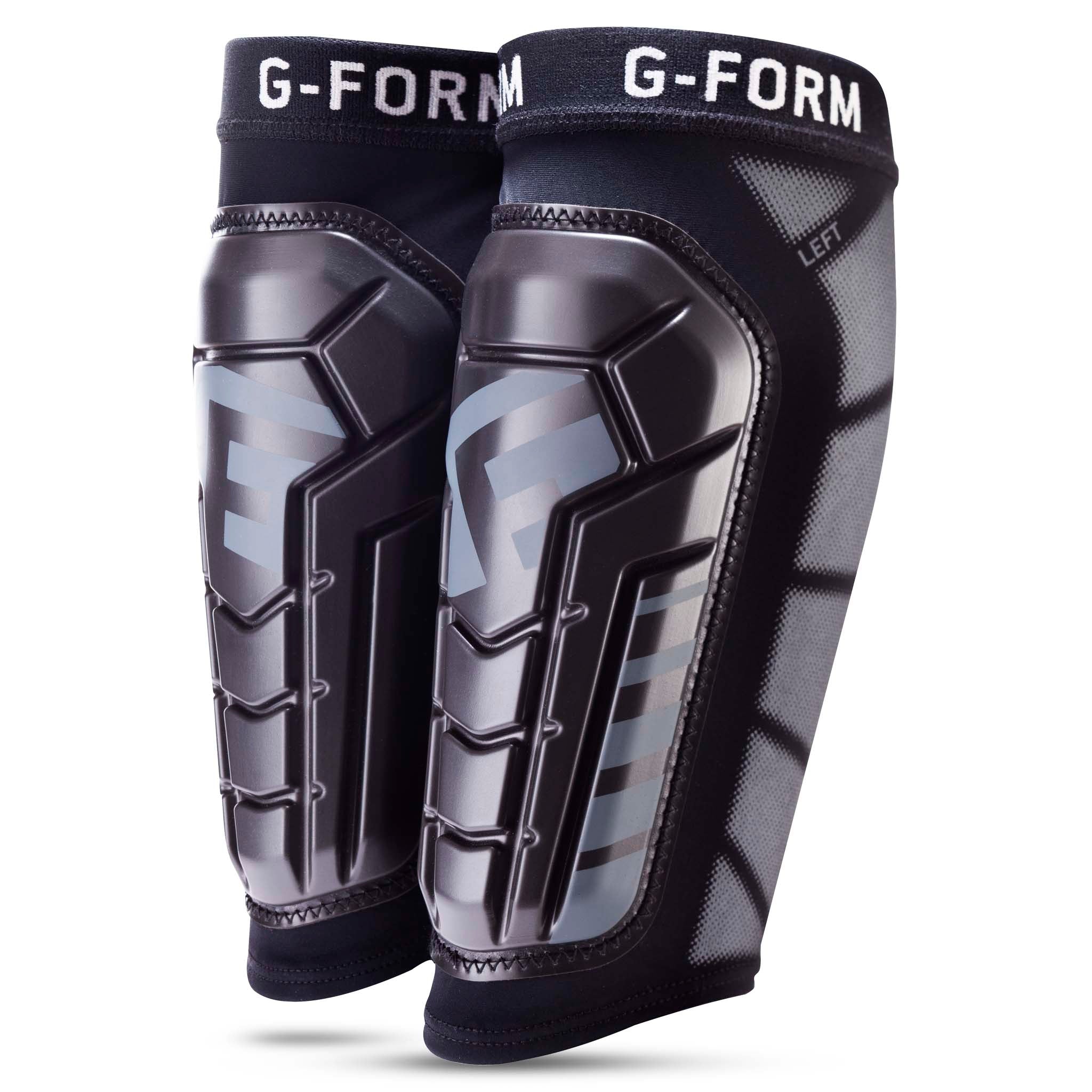 Benskinner Pro-S børn - G-Form #farve_sort