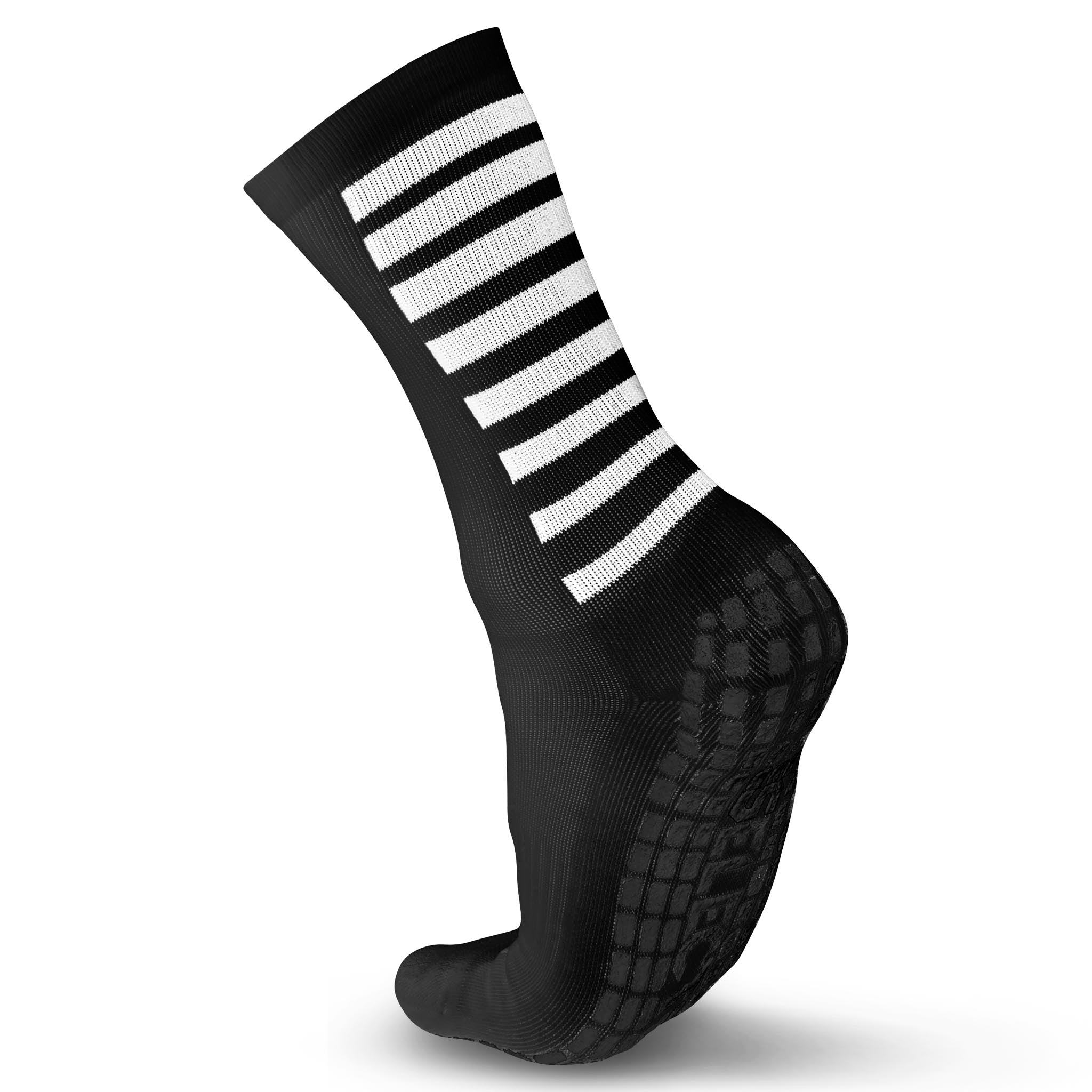 Skridsikker strømpe - Sports socks grip #farve_ #farve_sort #farve_sort