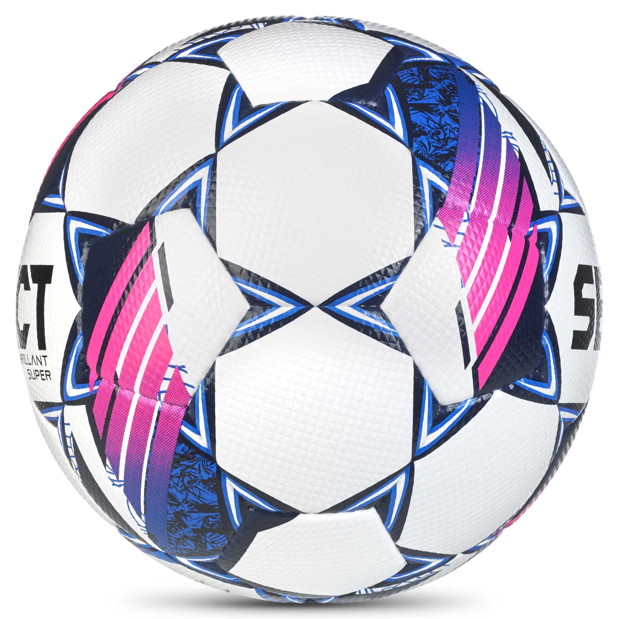 Fodbold - Brillant Super #farve_hvid/blå