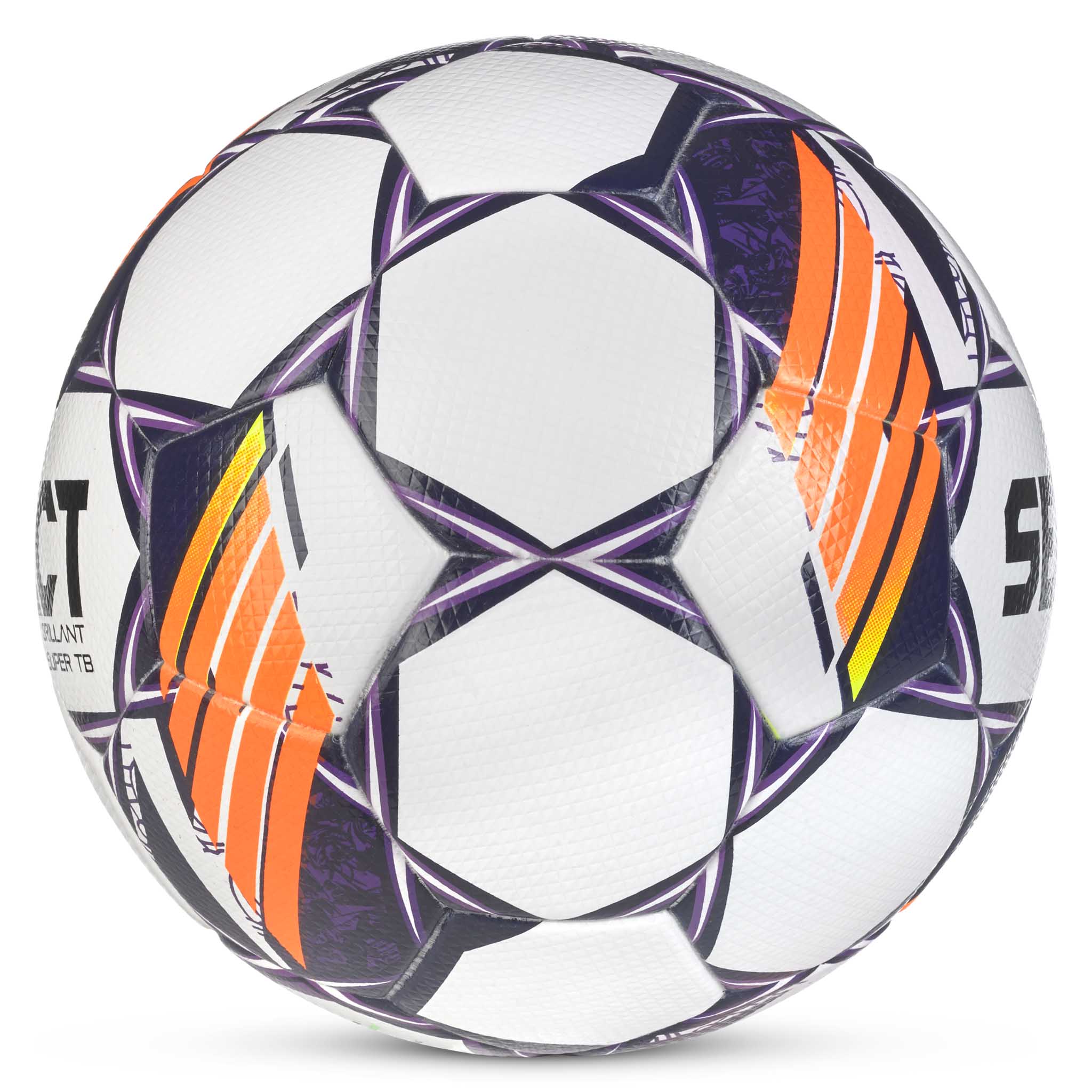 Fodbold - Brillant Super TB #farve_hvid/lilla