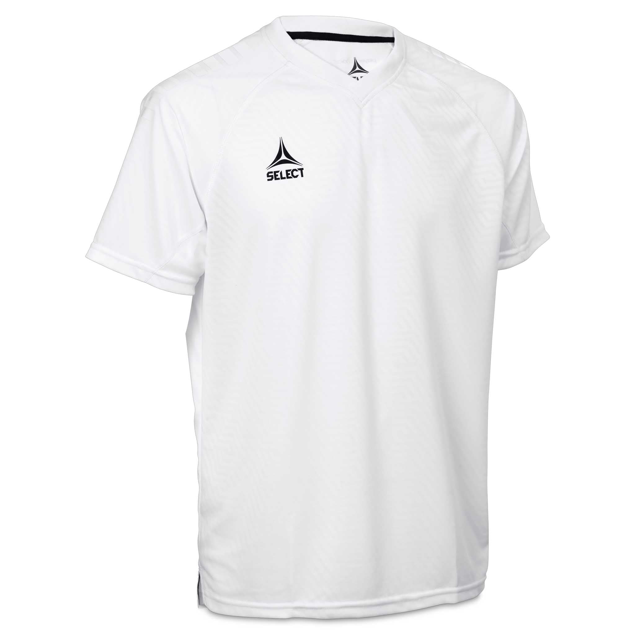 Monaco Kortærmet Spillertrøje #farve_white/white