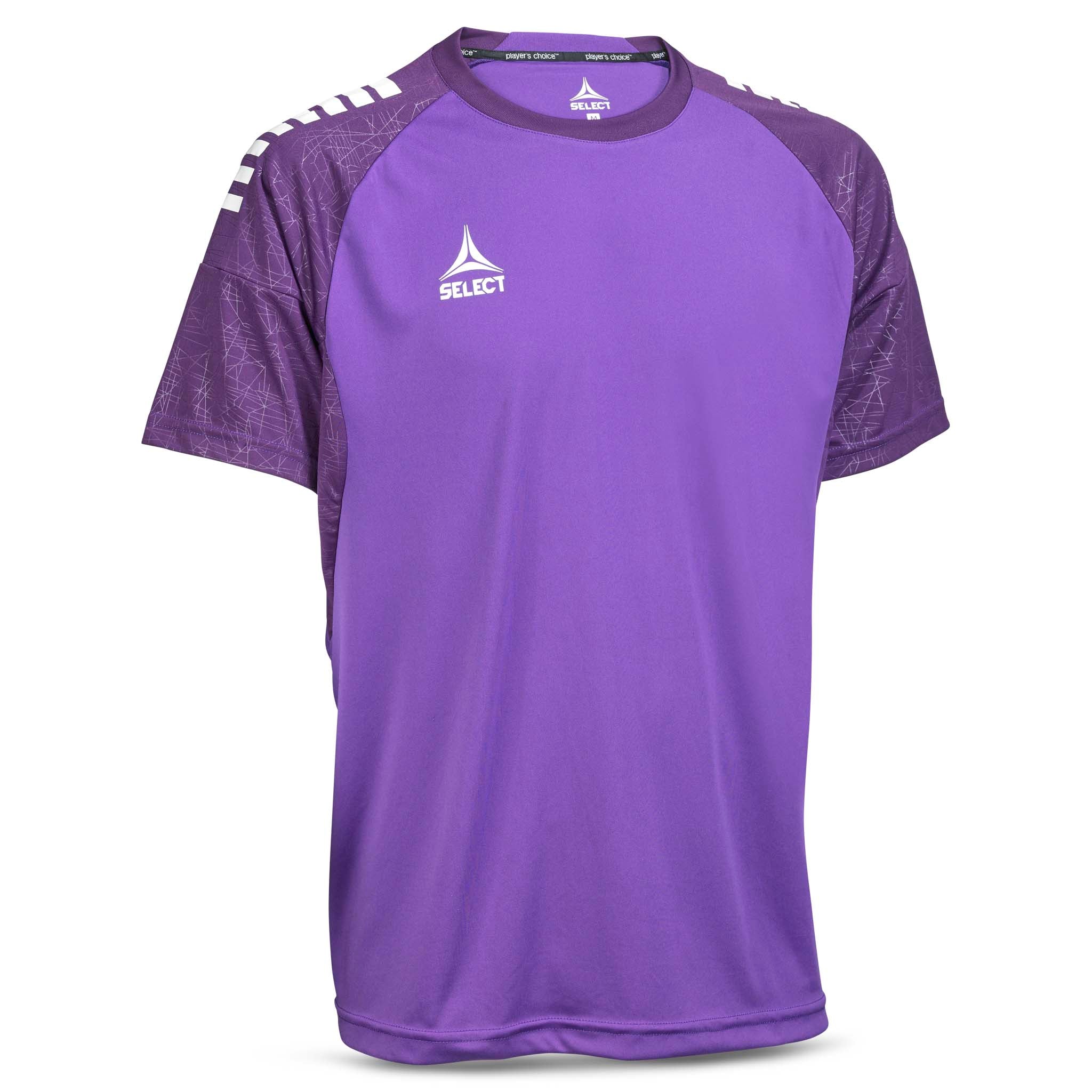 Spain Kortærmet spillertrøje #farve_purple/white
