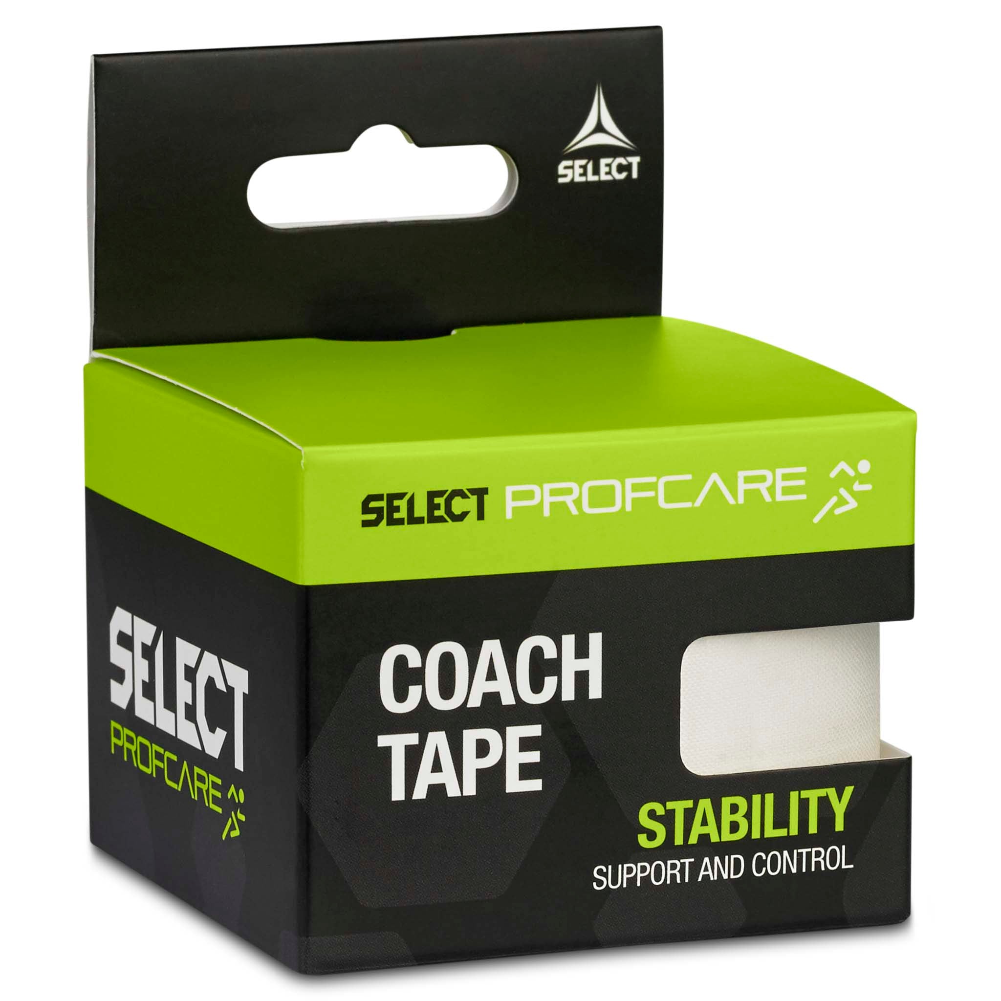 Coach sportstape 2-pack (2,5 cm. x 9 m.) #farve_hvid