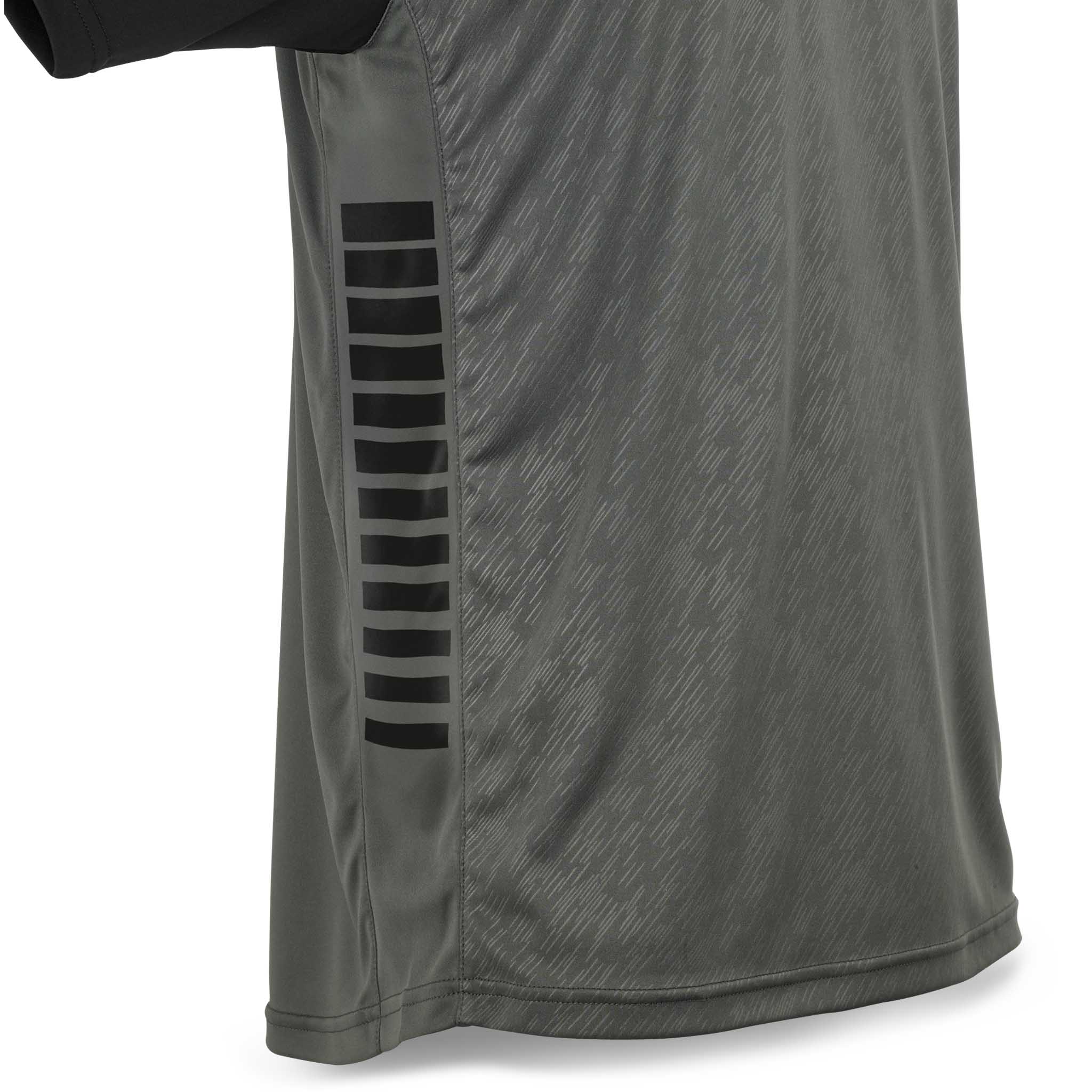 Pisa X Kortærmet spillertrøje - børn #farve_grå/sort #farve_grå/sort