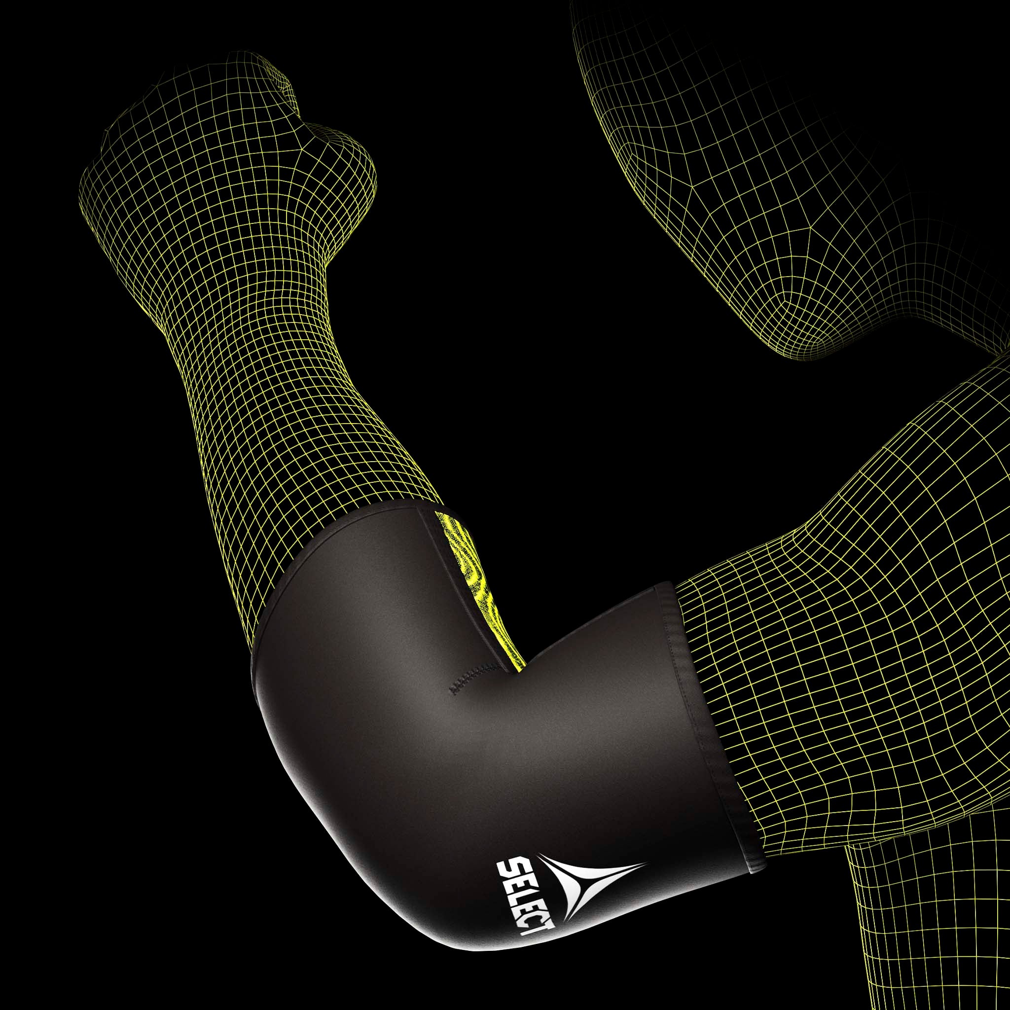 Elbow Support - Albuebind #farve_ #farve_sort/grøn #farve_sort/grøn