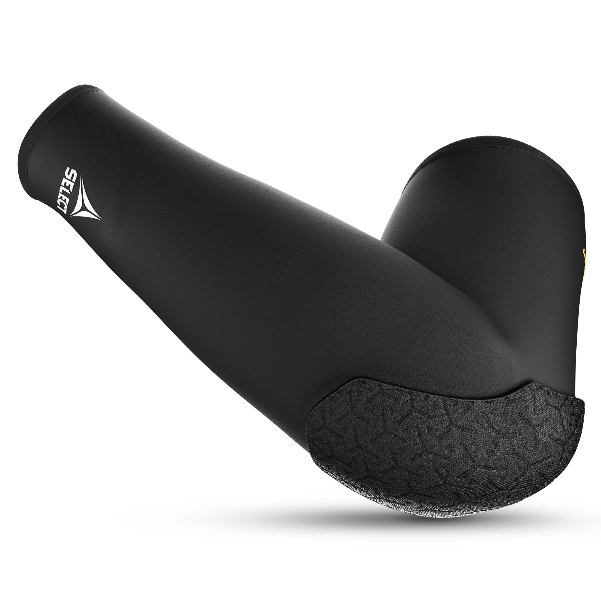 Sort Compression elbow support long 6652, sportsstøtte, forside