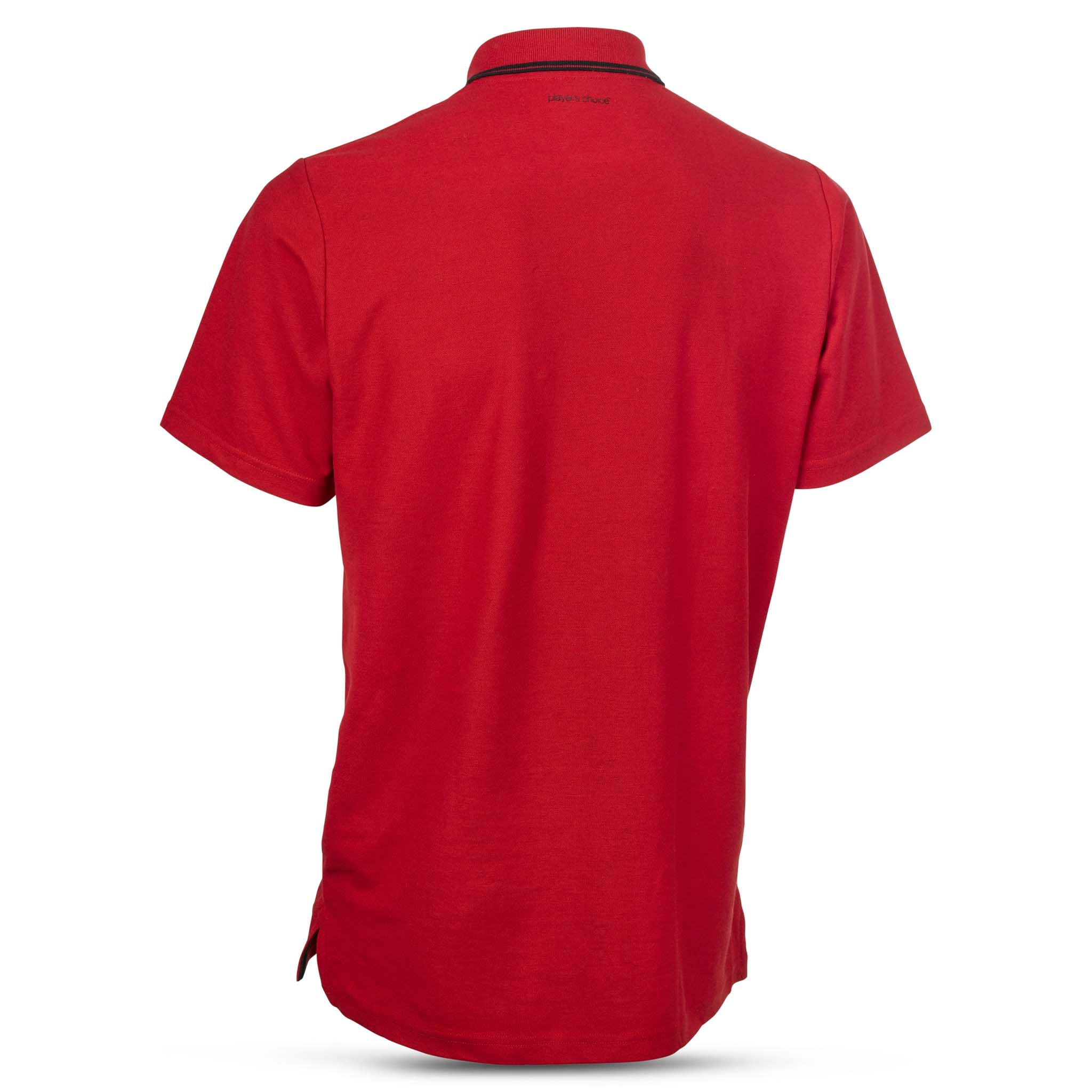 Oxford Polo T-shirt #farve_rød