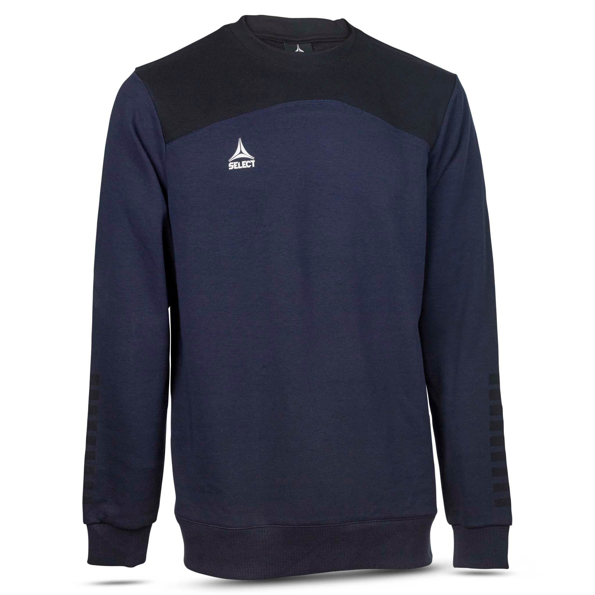 Oxford Sweatshirt - Børn #farve_marine blå/sort