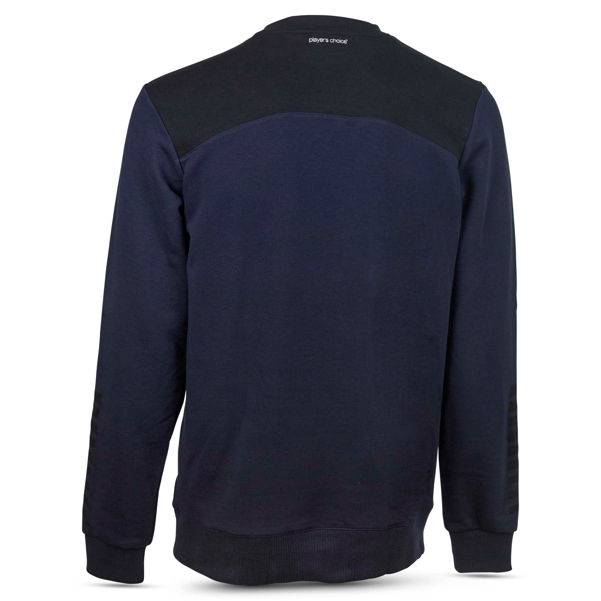 Oxford Sweatshirt #farve_marine blå/sort