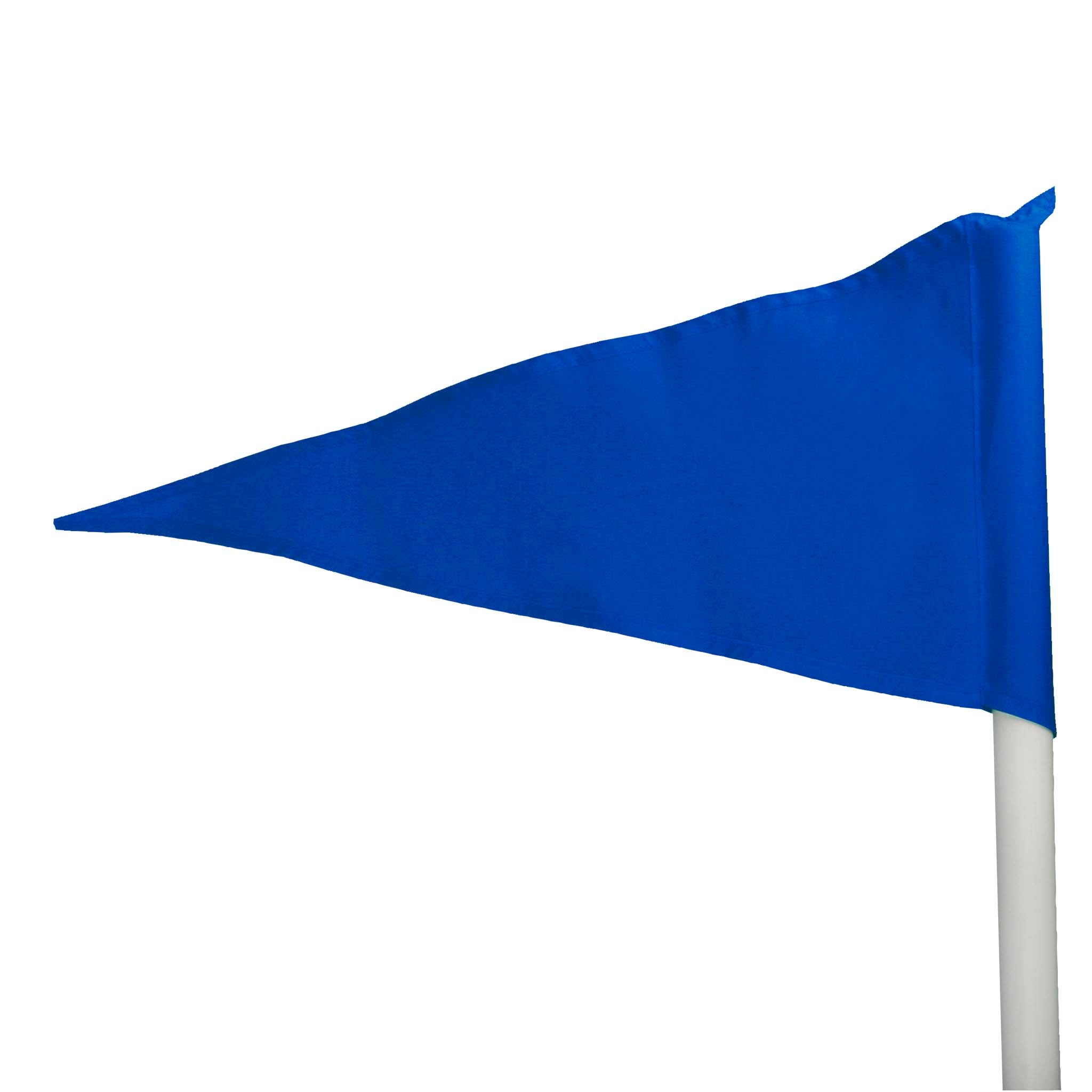 Hjørneflag #farve_blå