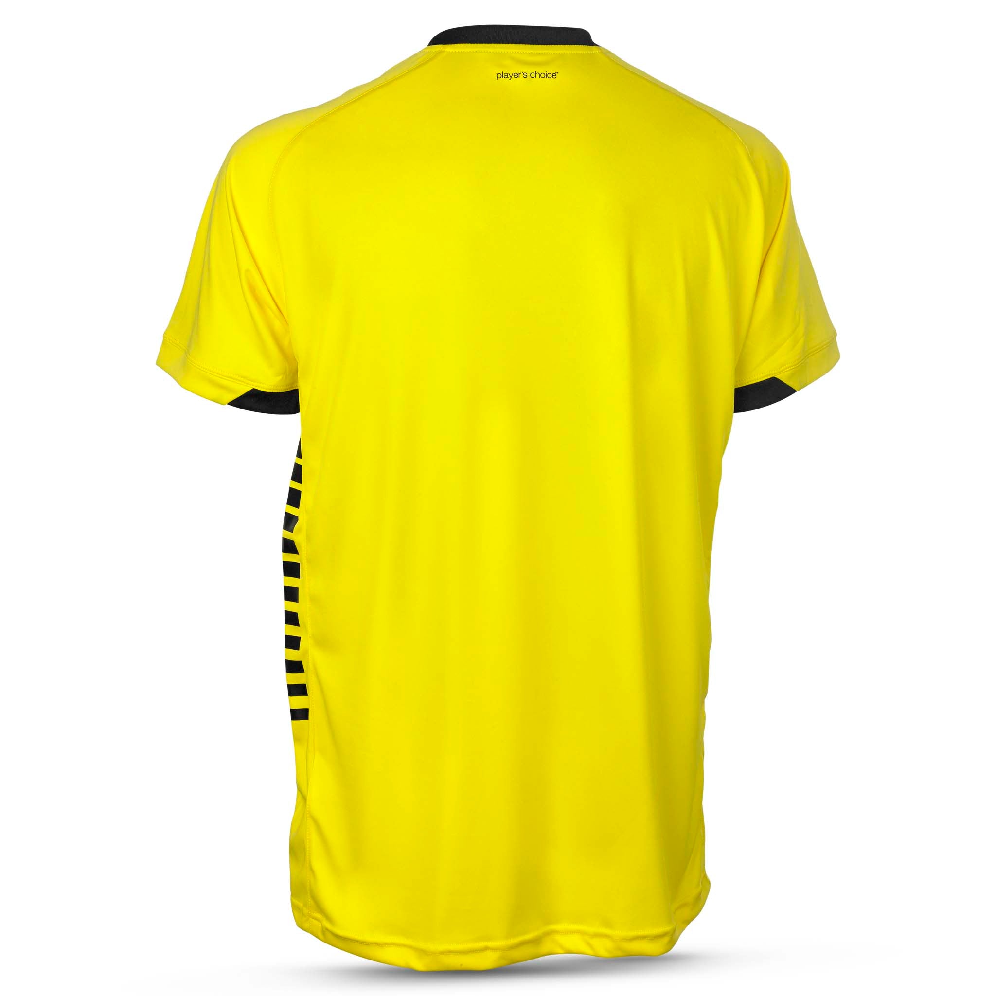 Spain Kortærmet spillertrøje - Børn #farve_gul/sort