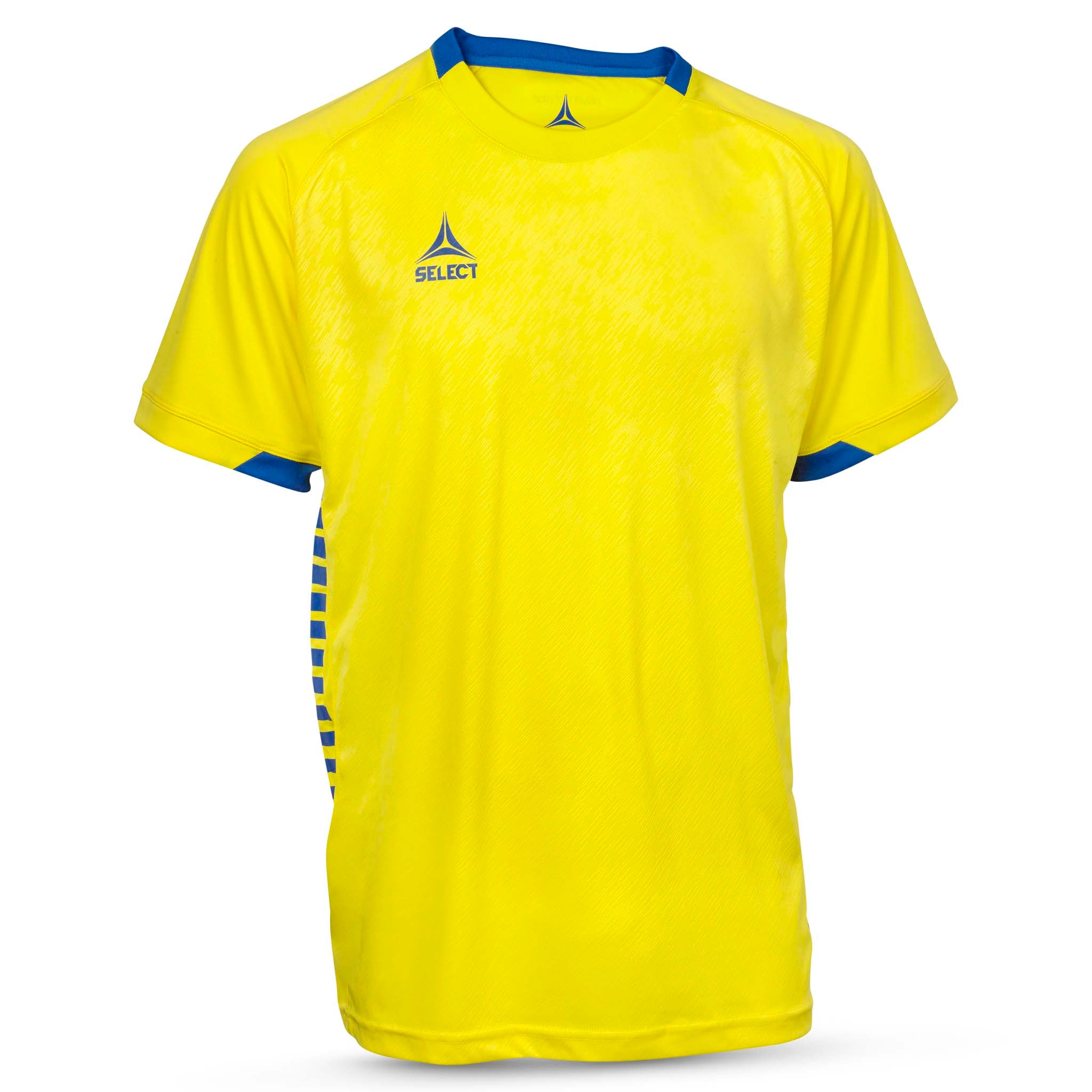 Spain Kortærmet spillertrøje #farve_gul/blå